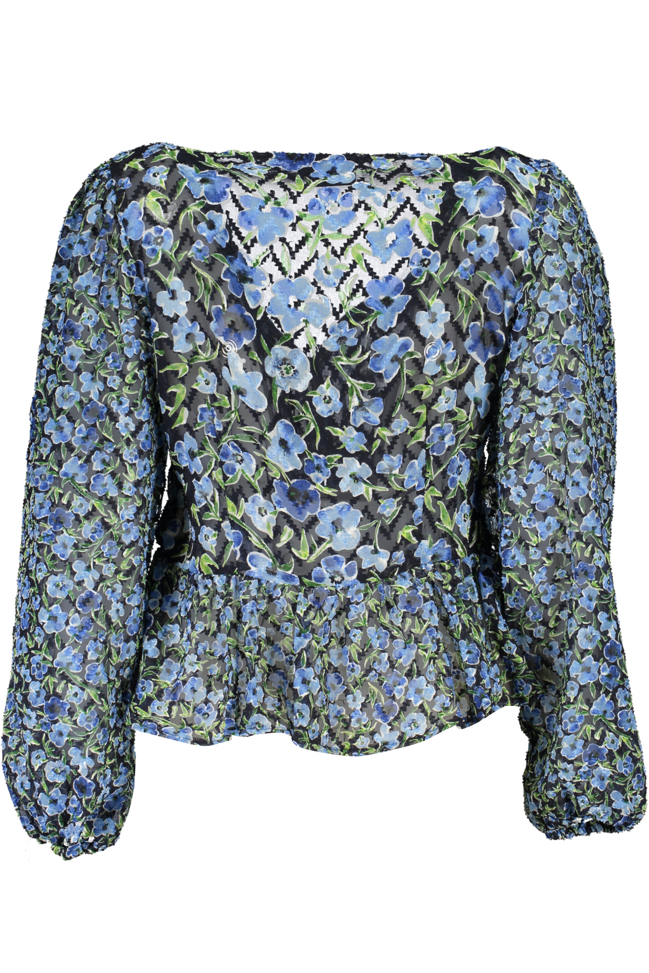 DESIGUAL mėlynas moteriškas megztinis DESIGUAL mėlynas moteriškas megztinis - Image 2