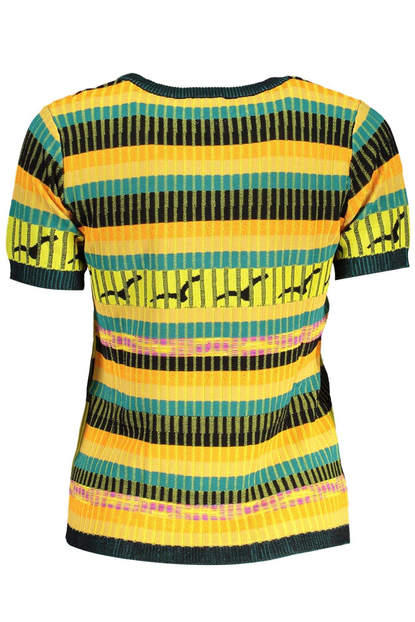 DESIGUAL moteriškas megztinis, geltonas DESIGUAL moteriškas megztinis, geltonas - Image 2