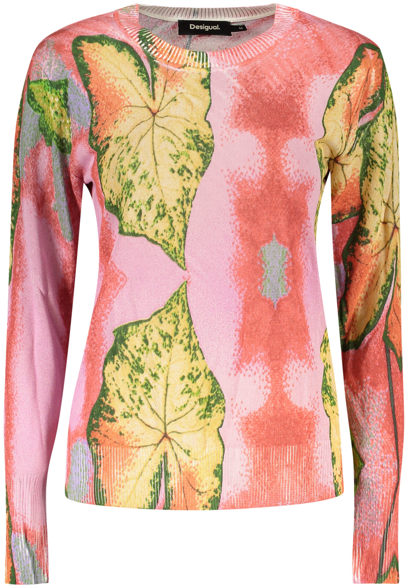DESIGUAL WOMEN'S PINK SWEATER