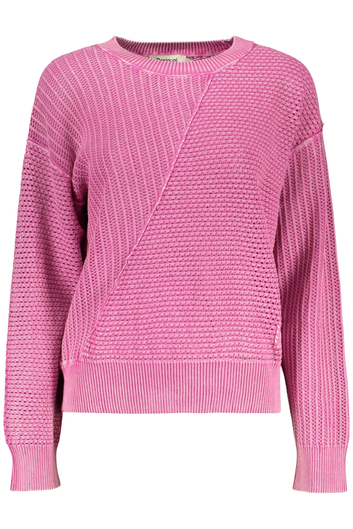 DESIGUAL WOMEN'S PINK SWEATER DESIGUAL WOMEN'S PINK SWEATER