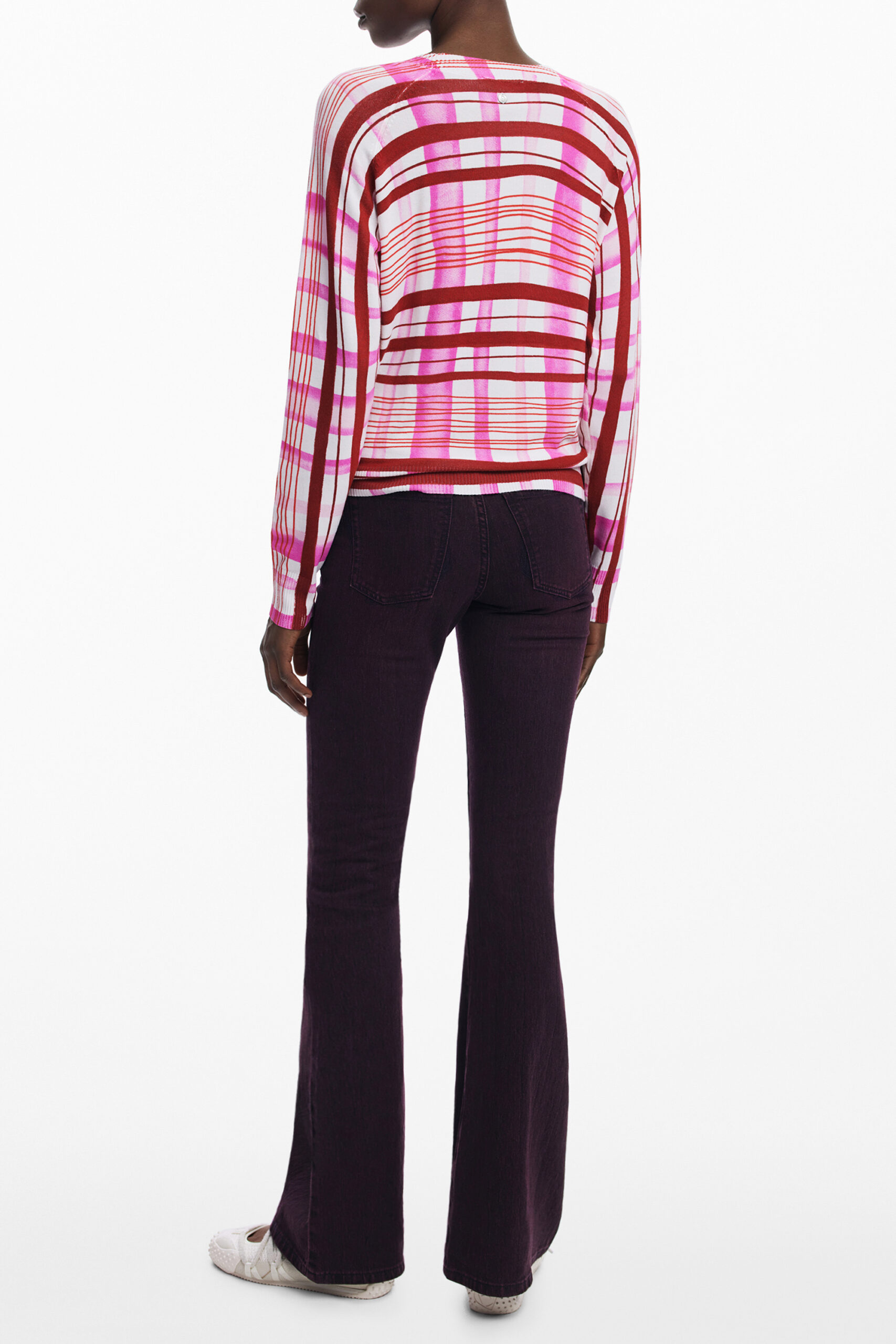 DESIGUAL WOMEN'S PINK SWEATER DESIGUAL WOMEN'S PINK SWEATER - Image 2