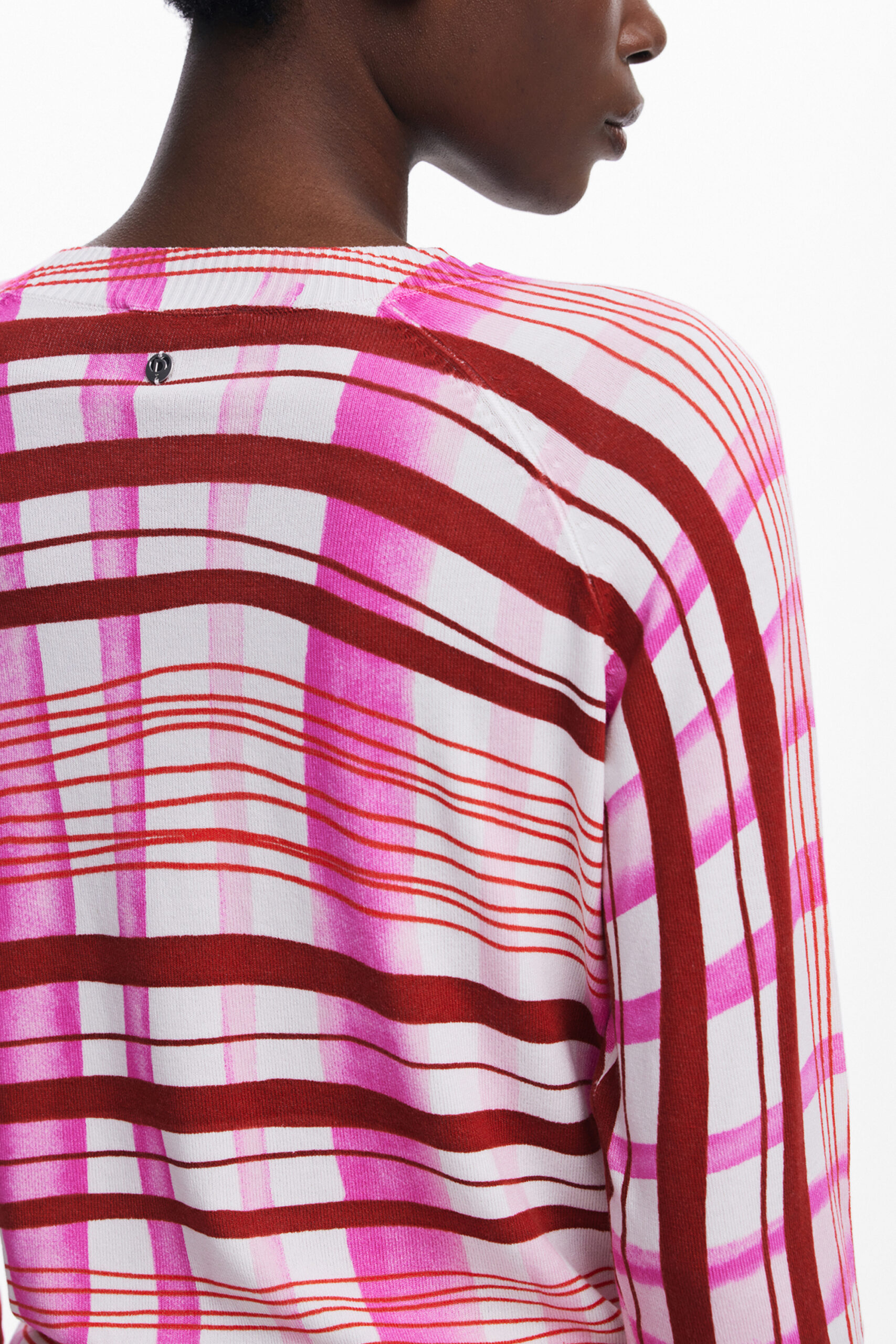 DESIGUAL WOMEN'S PINK SWEATER DESIGUAL WOMEN'S PINK SWEATER - Image 3
