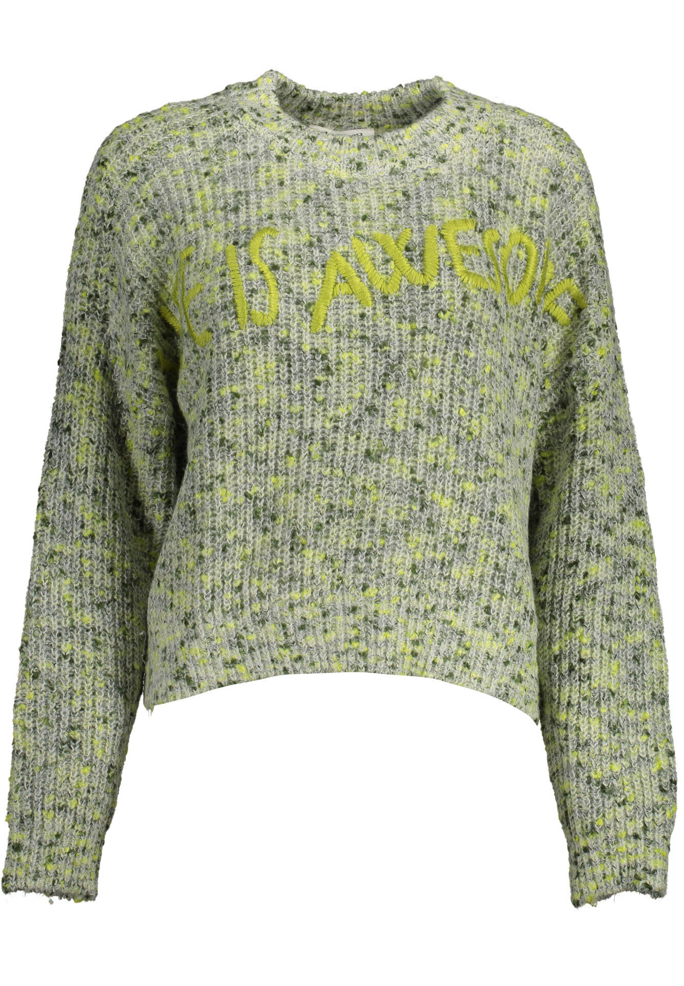 DESIGUAL GREEN WOMAN SWEATER