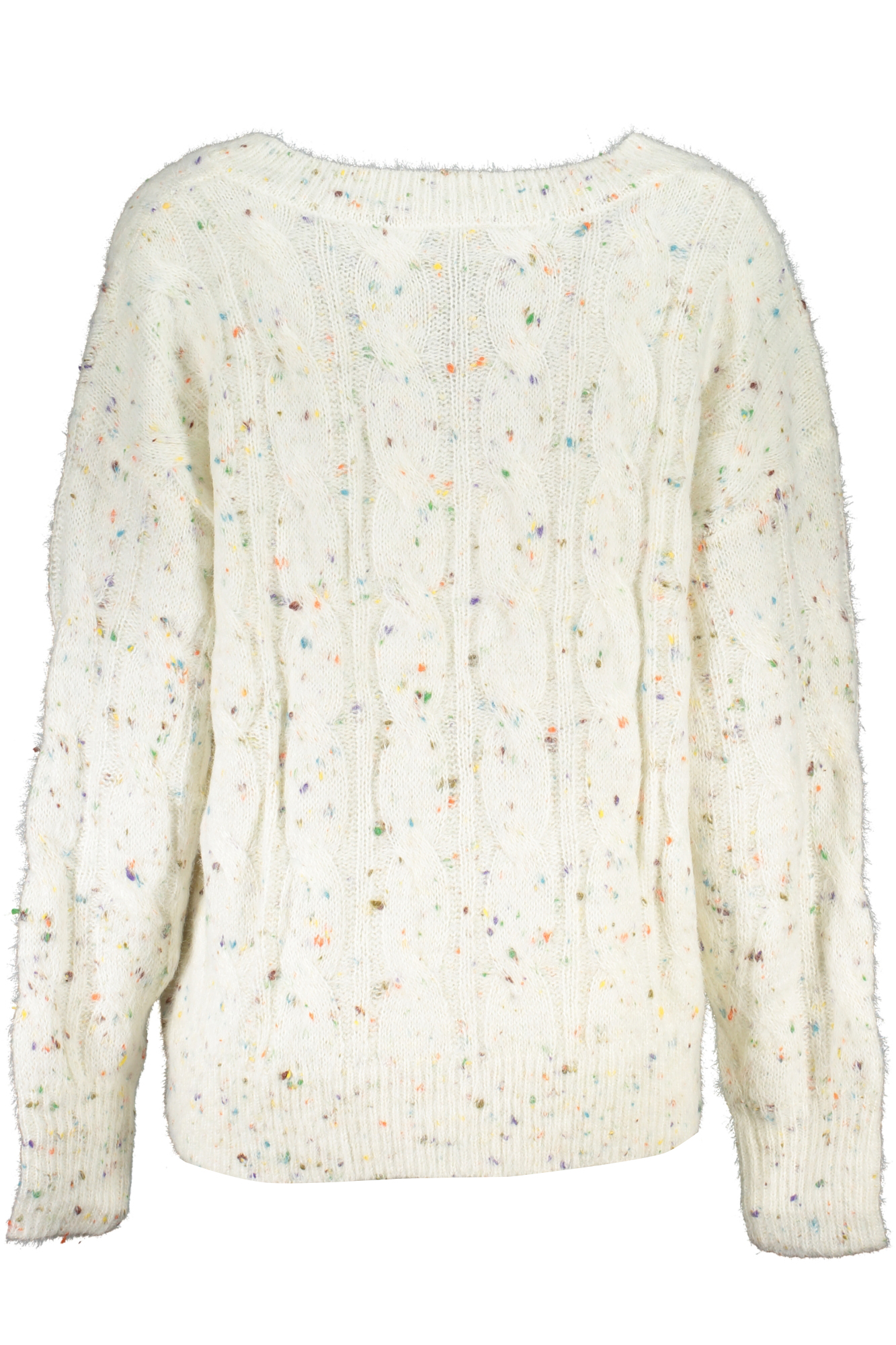 DESIGUAL baltas moteriškas megztinis DESIGUAL baltas moteriškas megztinis - Image 2