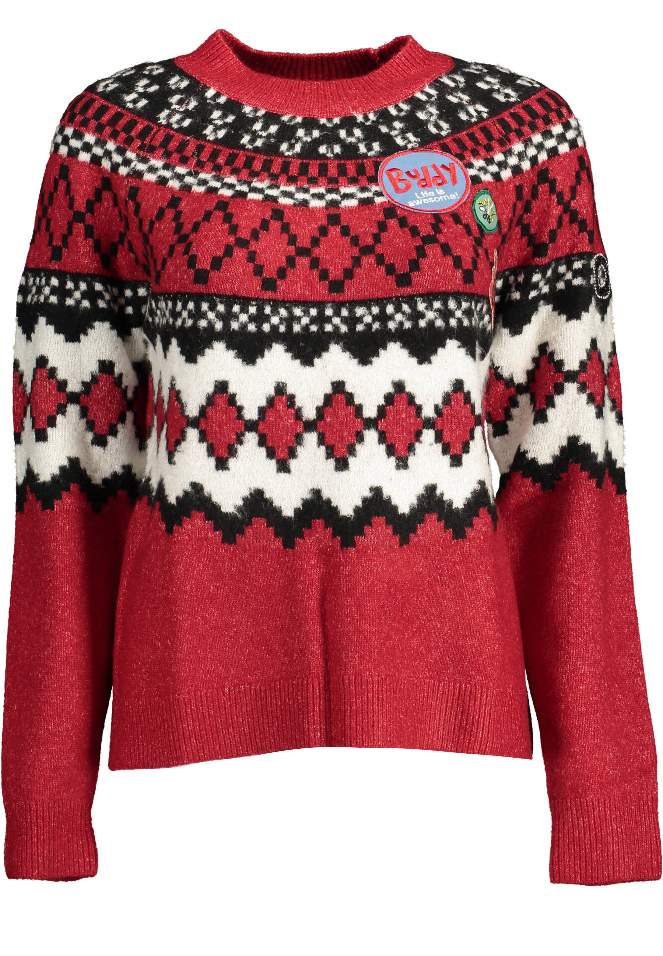 DESIGUAL SWEATER WOMAN RED