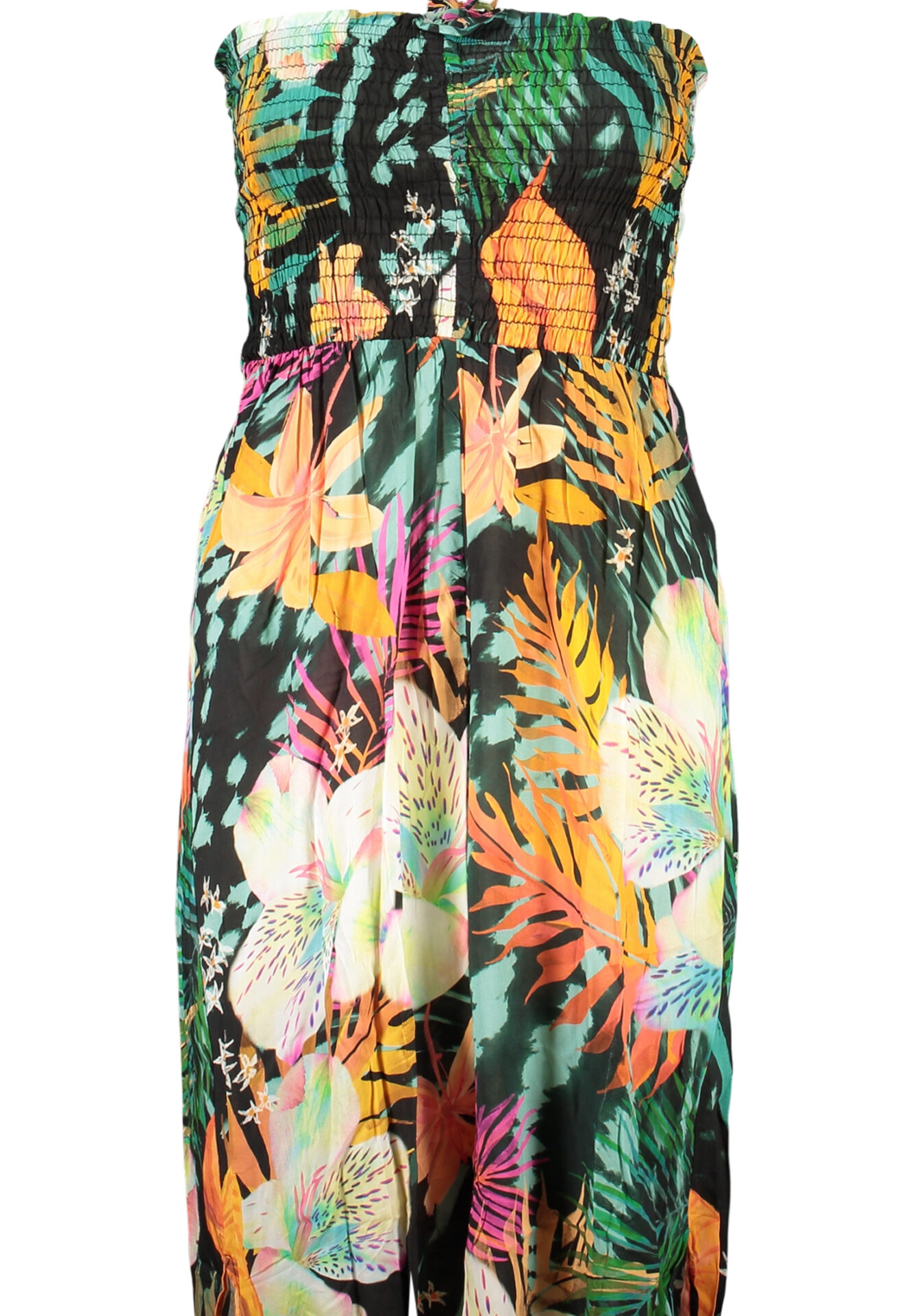 DESIGUAL WOMEN'S BLACK OVERALLS