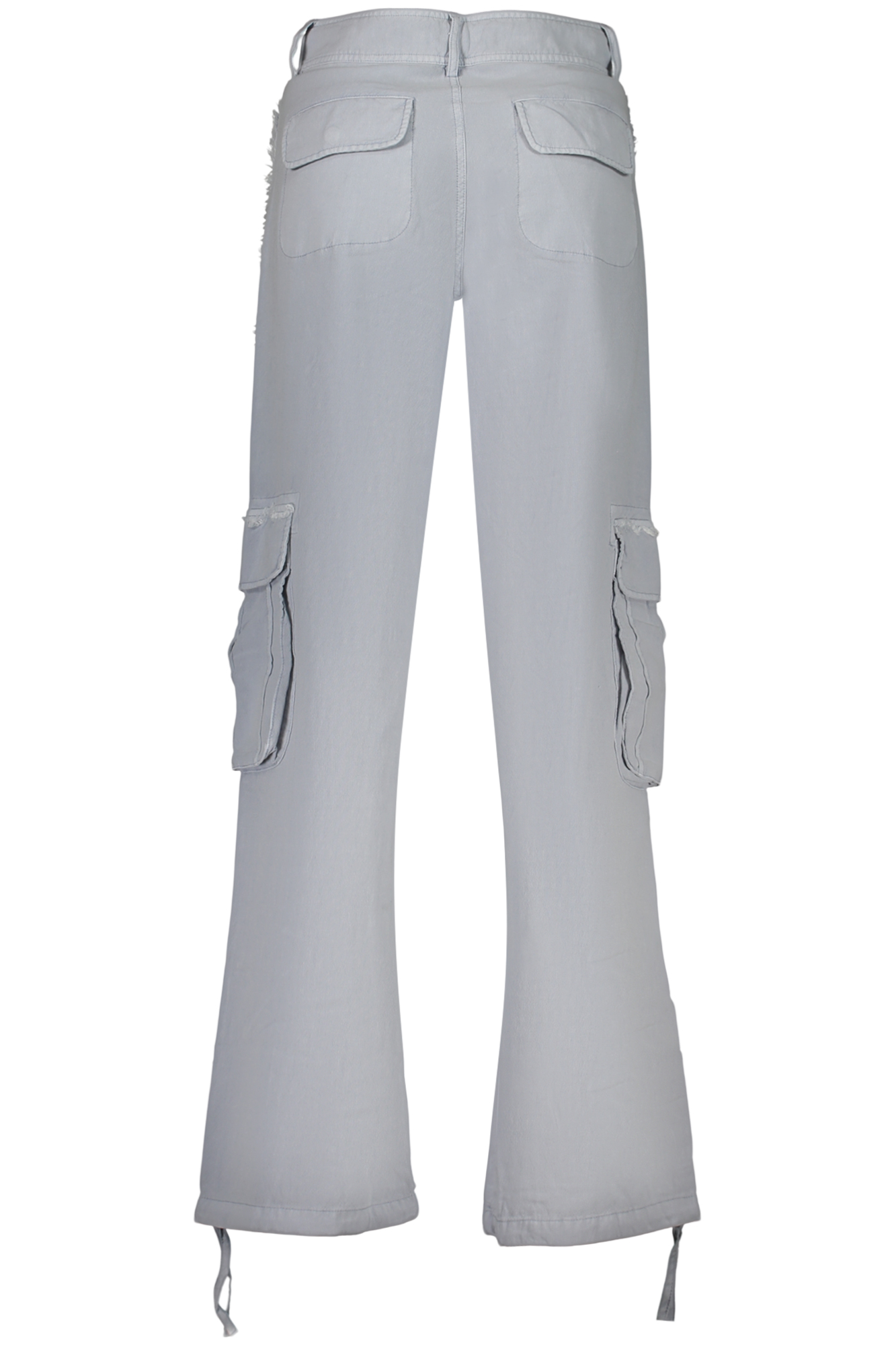 DESIGUAL WOMEN'S LIGHT BLUE TROUSERS DESIGUAL WOMEN'S LIGHT BLUE TROUSERS - Image 2