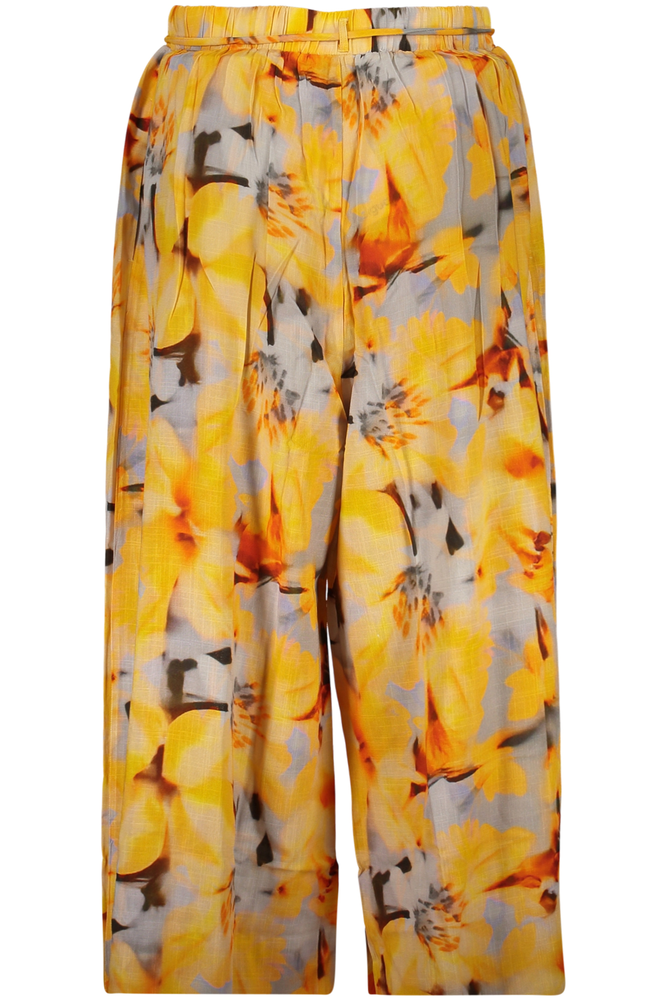 DESIGUAL WOMEN'S YELLOW TROUSERS DESIGUAL WOMEN'S YELLOW TROUSERS - Image 2