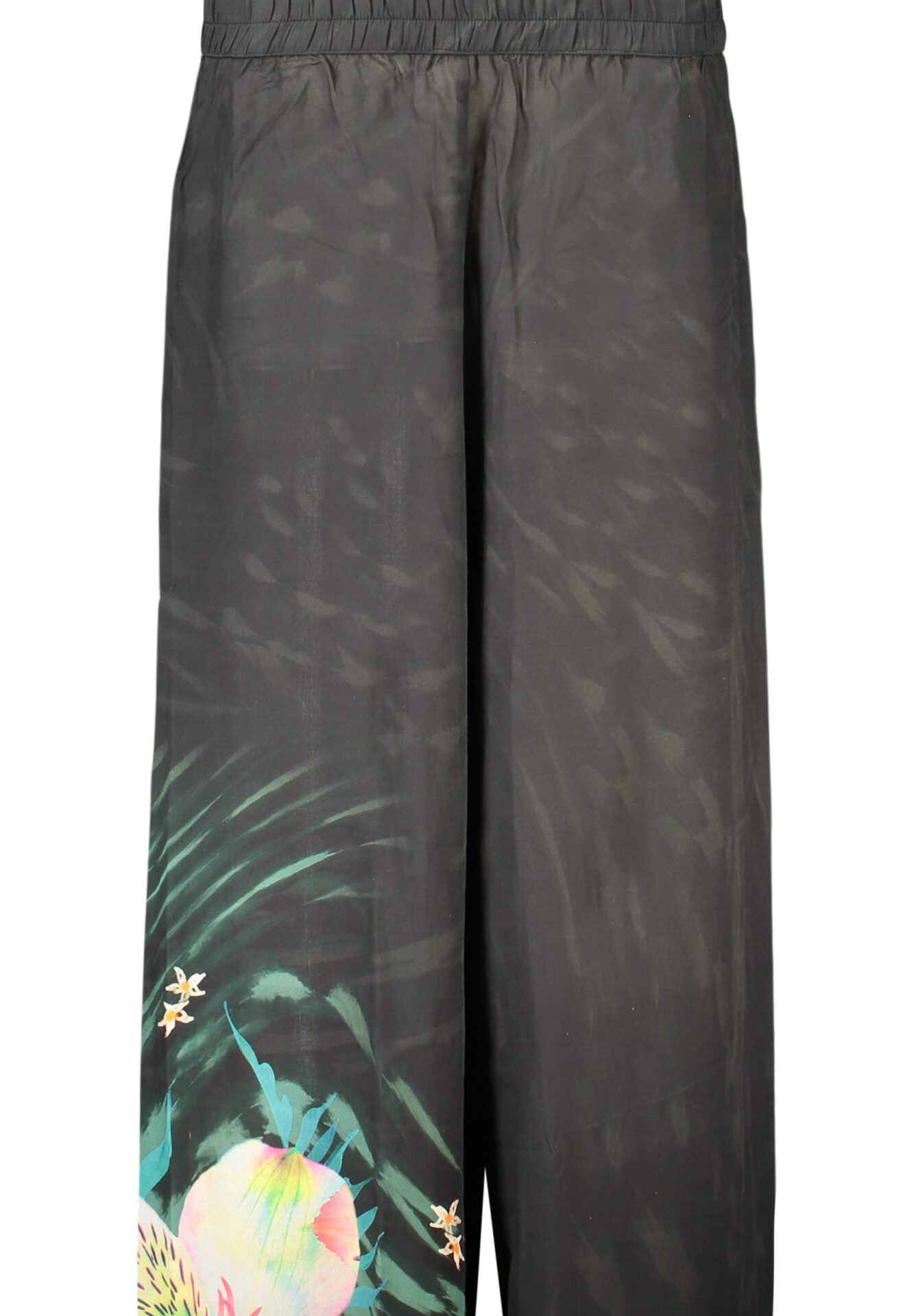 DESIGUAL WOMEN'S BLACK TROUSERS