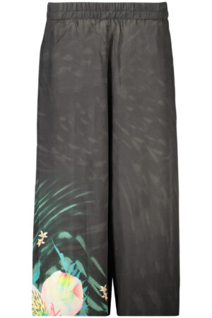 DESIGUAL WOMEN'S BLACK TROUSERS