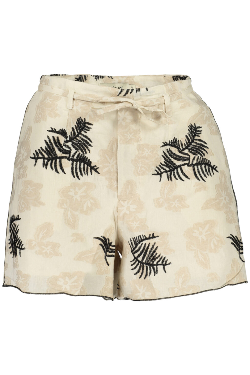 desigualpantaloneshortdonnabeige_1 DESIGUAL smėlio spalvos moteriški šortai