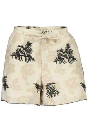DESIGUAL WOMEN'S BEIGE SHORTS