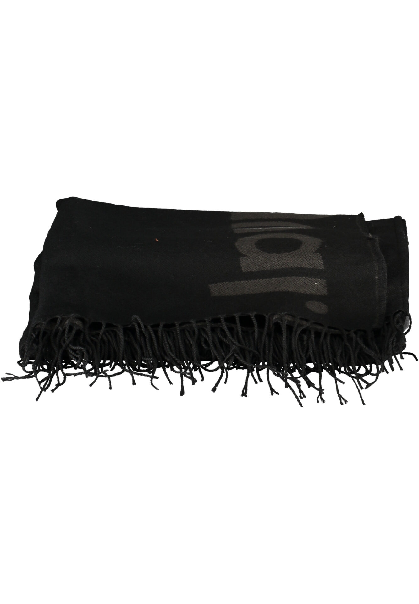 DESIGUAL BLACK WOMEN'S PONCHO