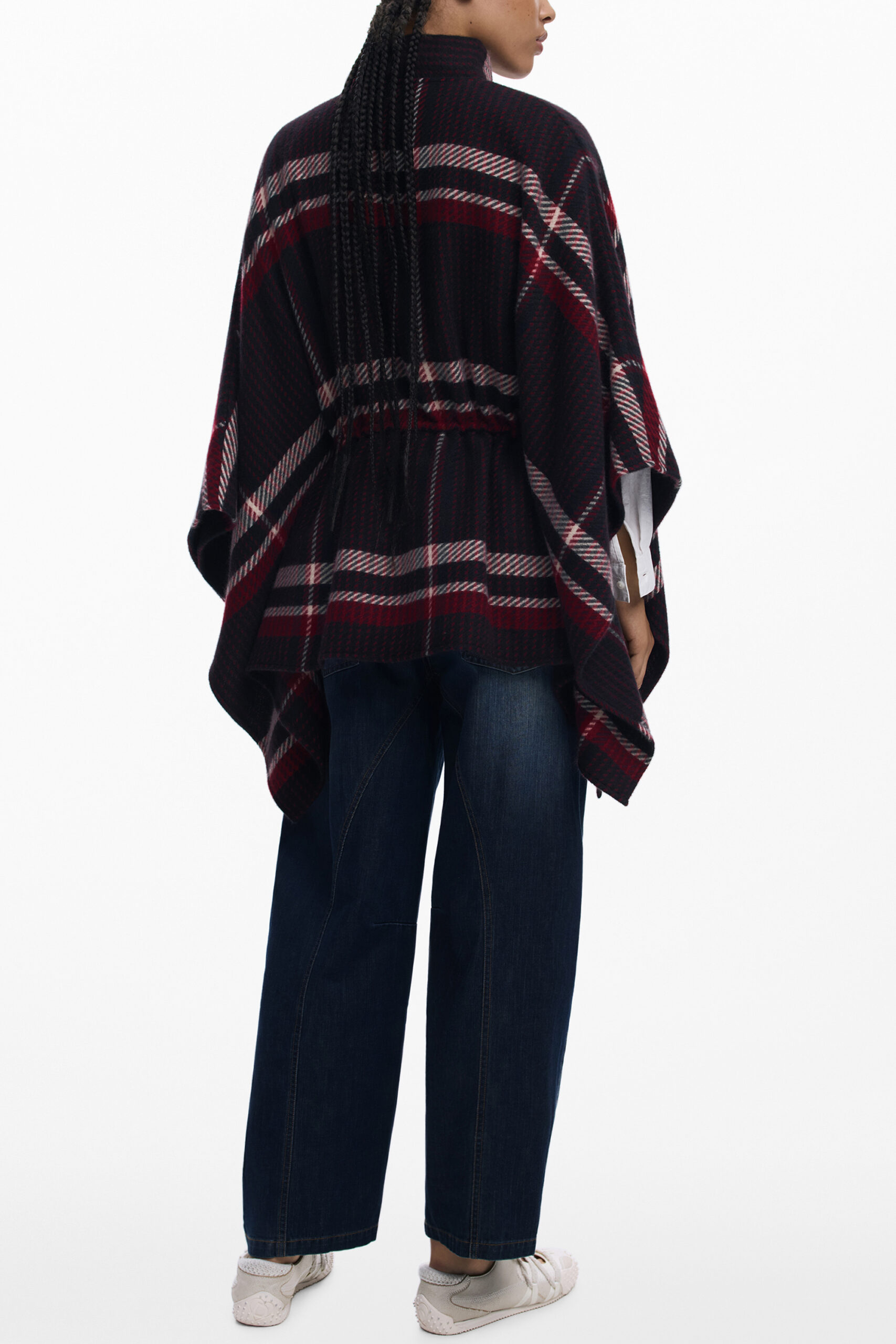 DESIGUAL PONCHO WOMEN'S BLACK DESIGUAL PONCHO WOMEN'S BLACK - Image 2