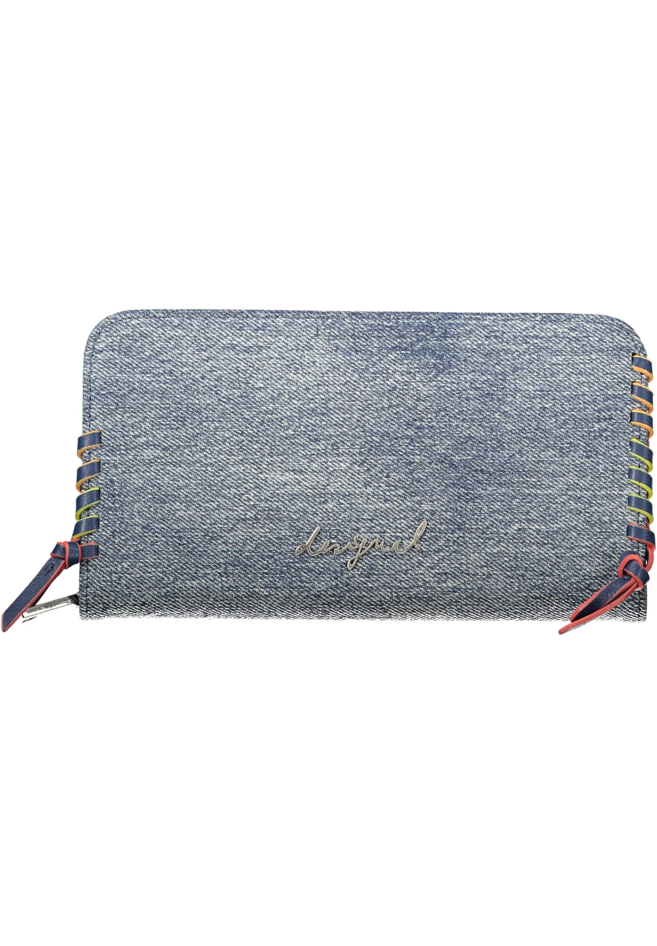DESIGUAL WOMEN'S BLUE WALLET