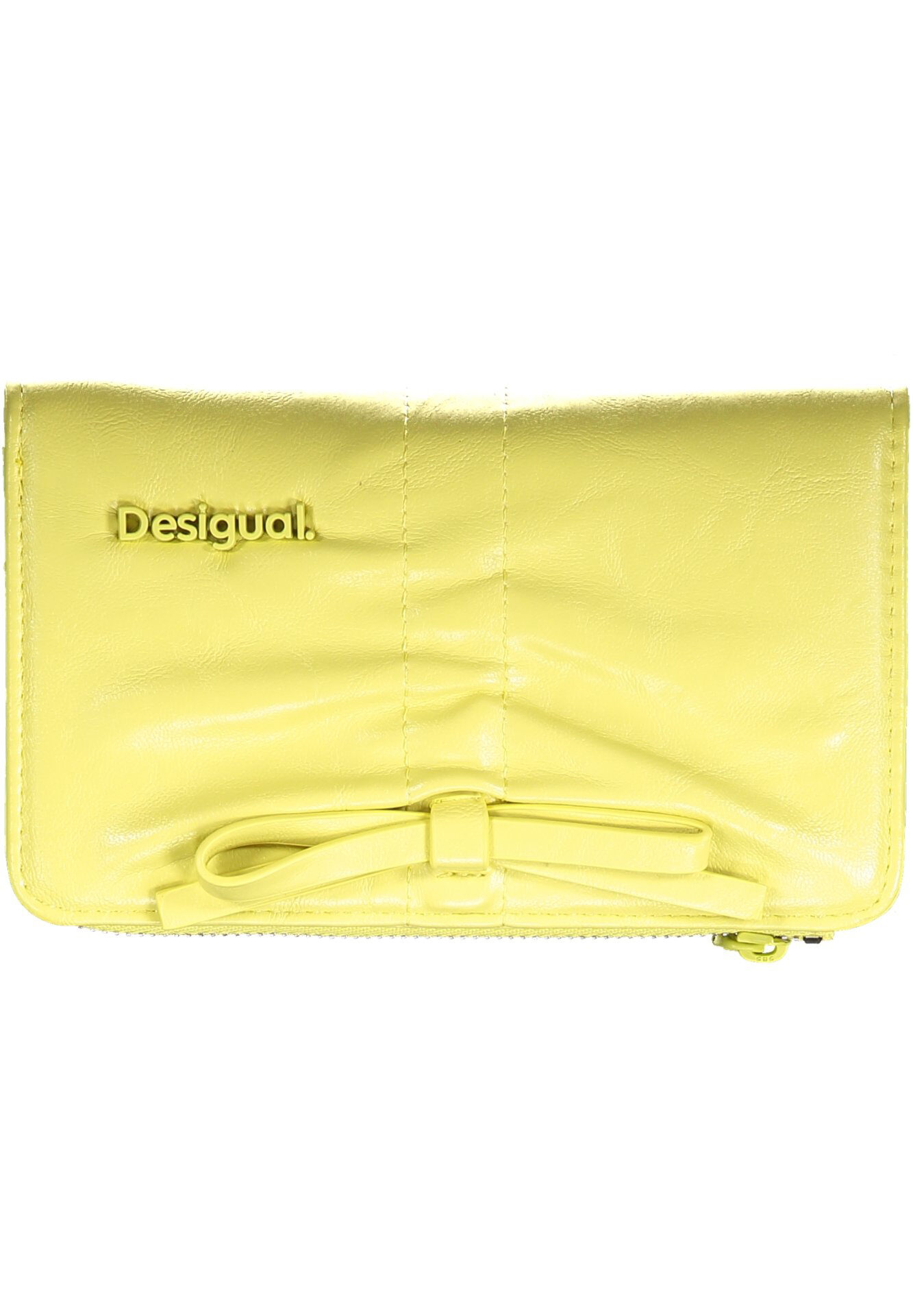 DESIGUAL WOMEN'S YELLOW WALLET