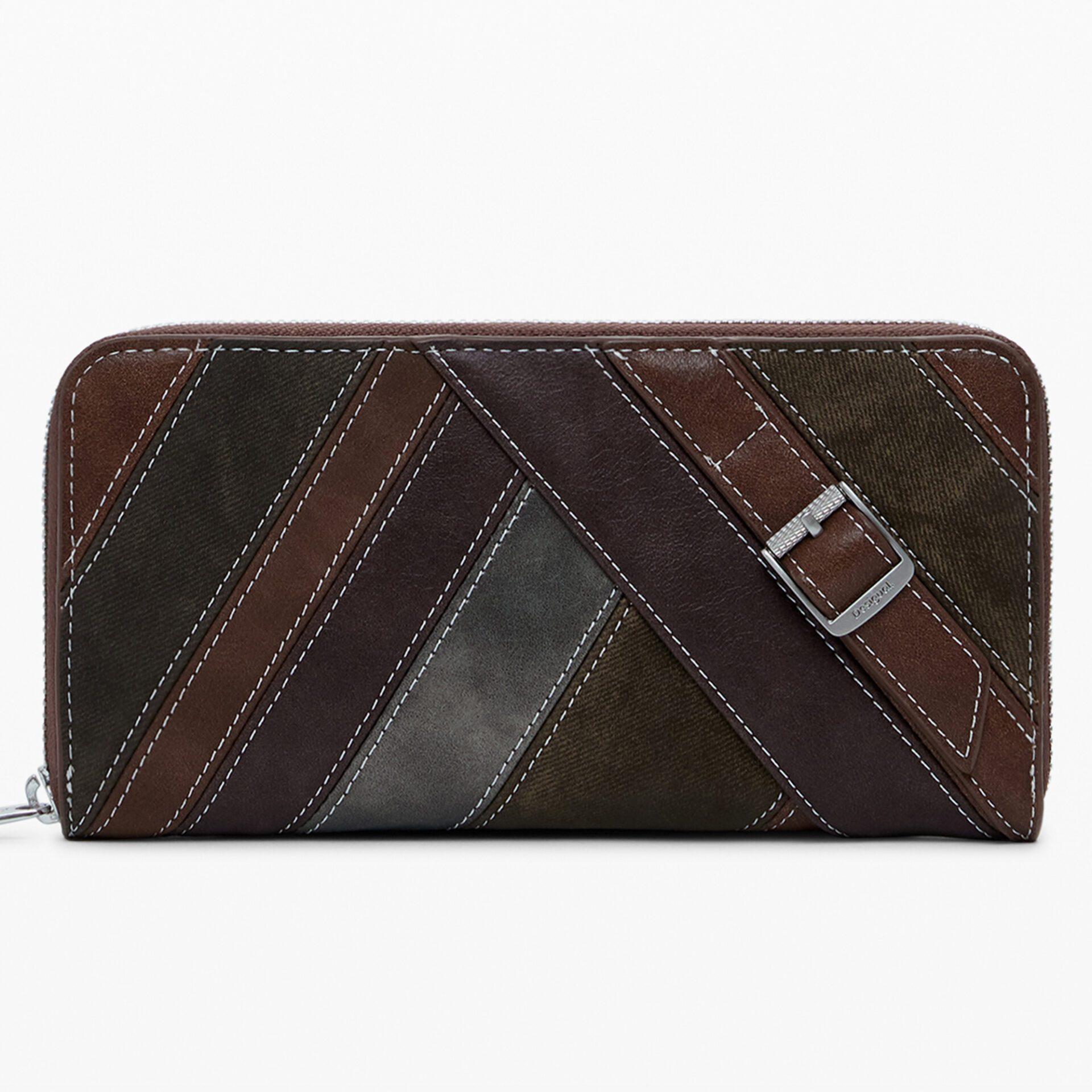 DESIGUAL WOMEN'S BROWN WALLET