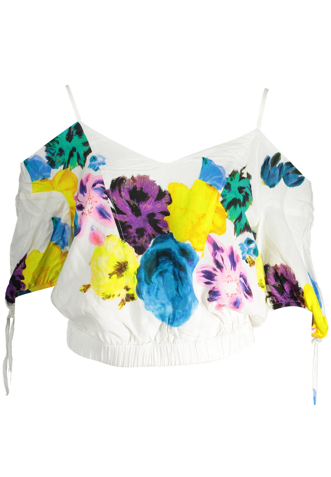 DESIGUAL SHORT SLEEVE T-SHIRT WOMEN WHITE