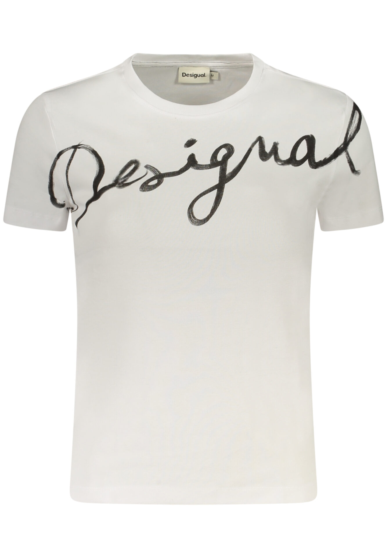 DESIGUAL WOMEN'S SHORT-SLEEVE T-SHIRT WHITE