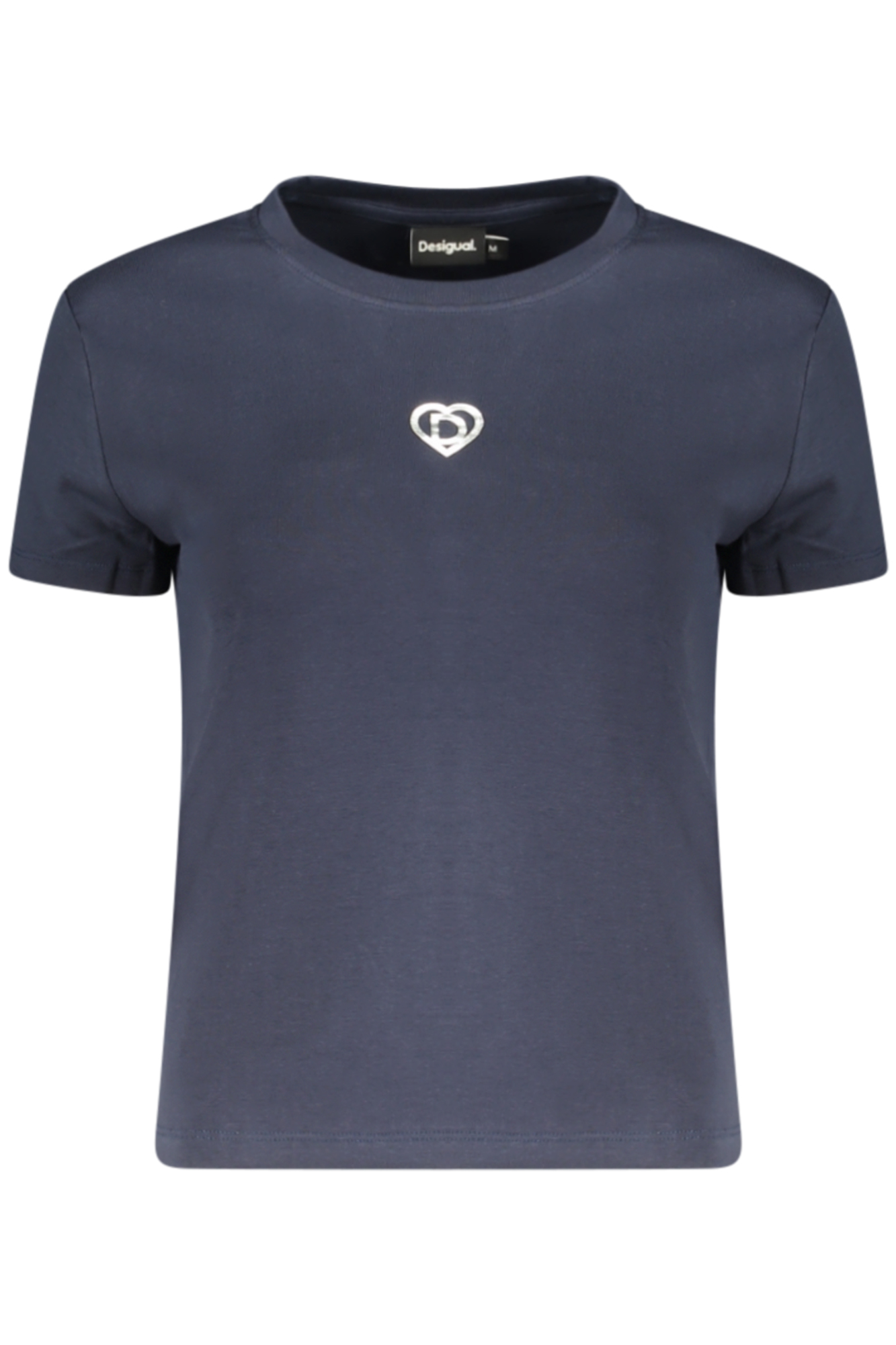 DESIGUAL WOMEN'S SHORT-SLEEVE T-SHIRT BLUE DESIGUAL WOMEN'S SHORT-SLEEVE T-SHIRT BLUE