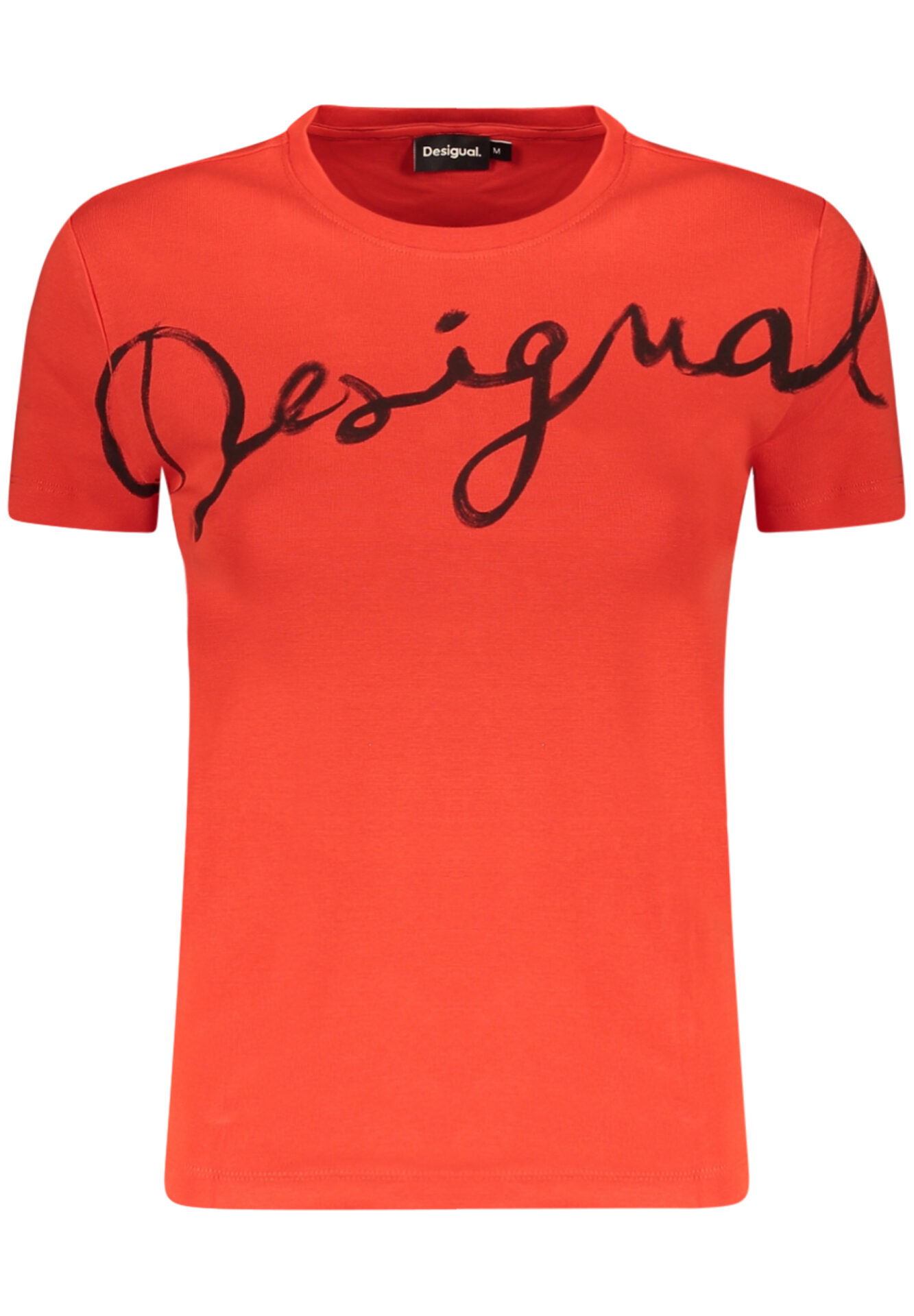 DESIGUAL WOMEN'S SHORT-SLEEVED T-SHIRT, RED