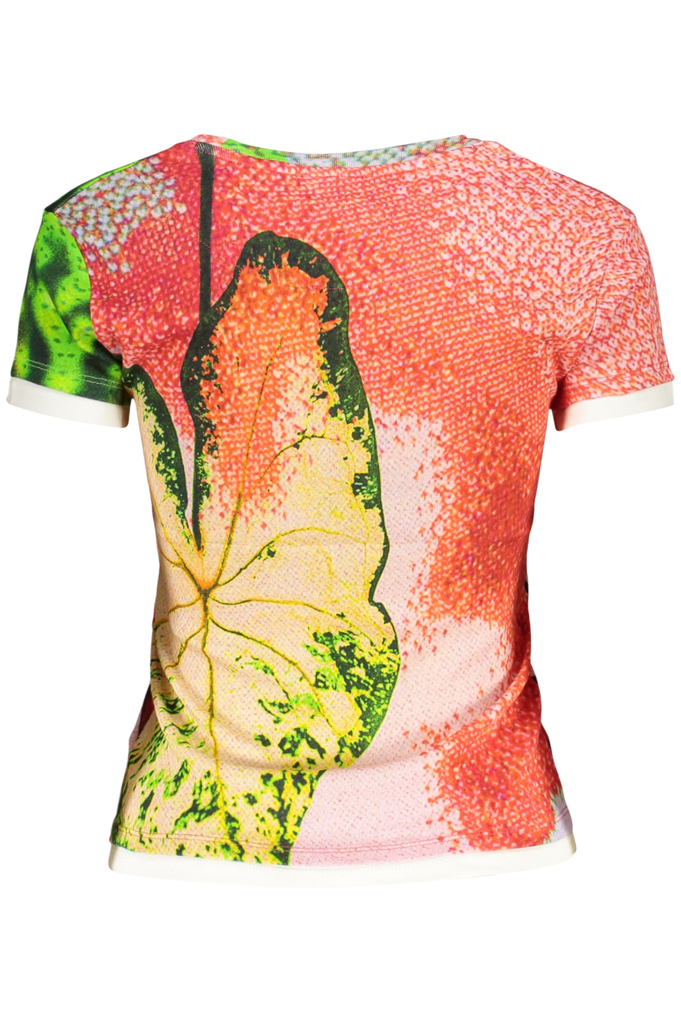 DESIGUAL raudoni moteriški marškinėliai trumpomis rankovėmis DESIGUAL raudoni moteriški marškinėliai trumpomis rankovėmis - Image 2