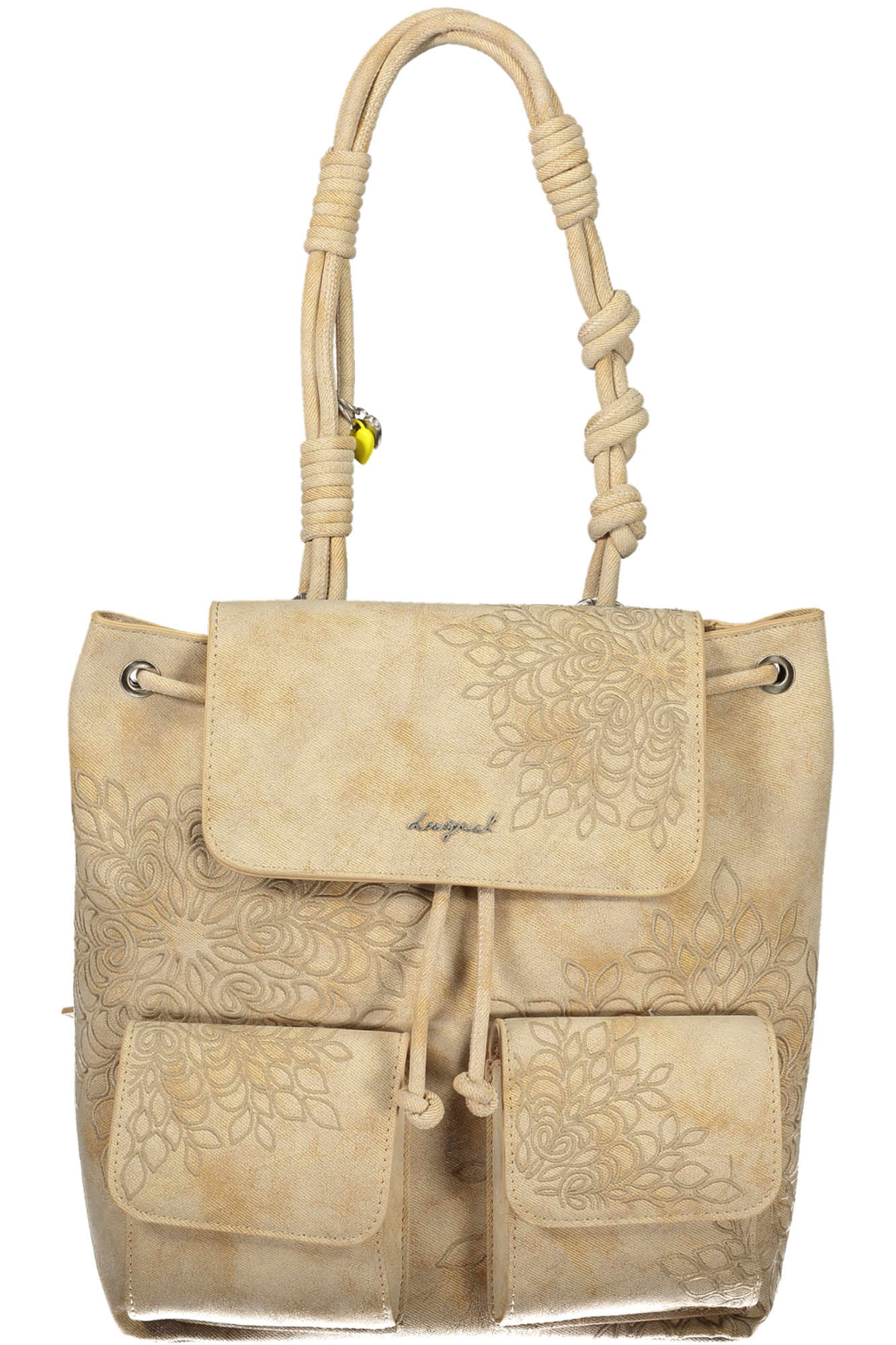 DESIGUAL WOMEN'S BEIGE BACKPACK DESIGUAL WOMEN'S BEIGE BACKPACK