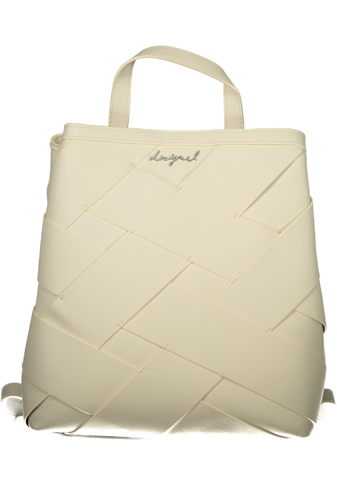 DESIGUAL WOMEN'S WHITE BACKPACK
