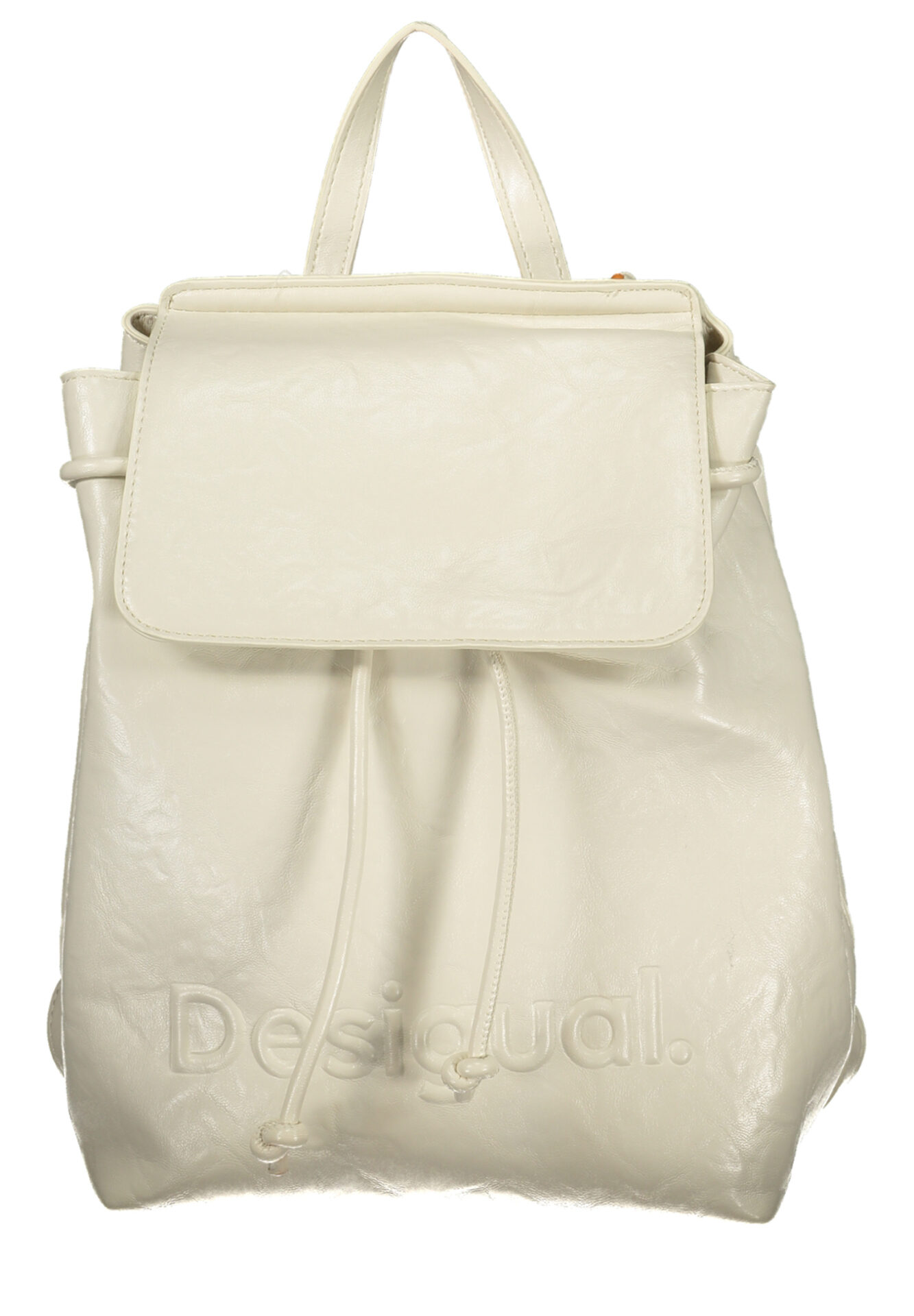 DESIGUAL WOMEN'S WHITE BACKPACK