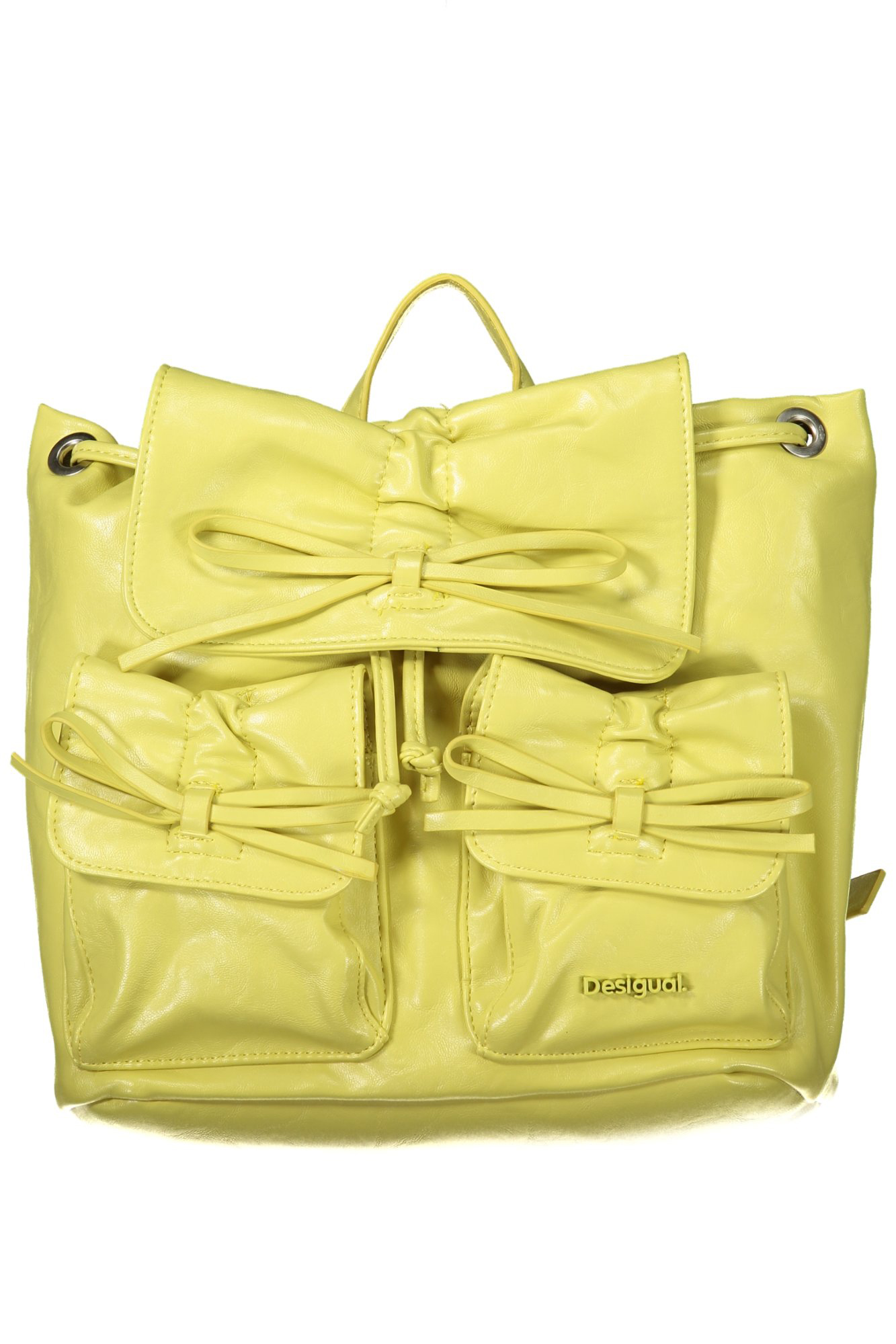DESIGUAL WOMEN'S YELLOW BACKPACK DESIGUAL WOMEN'S YELLOW BACKPACK