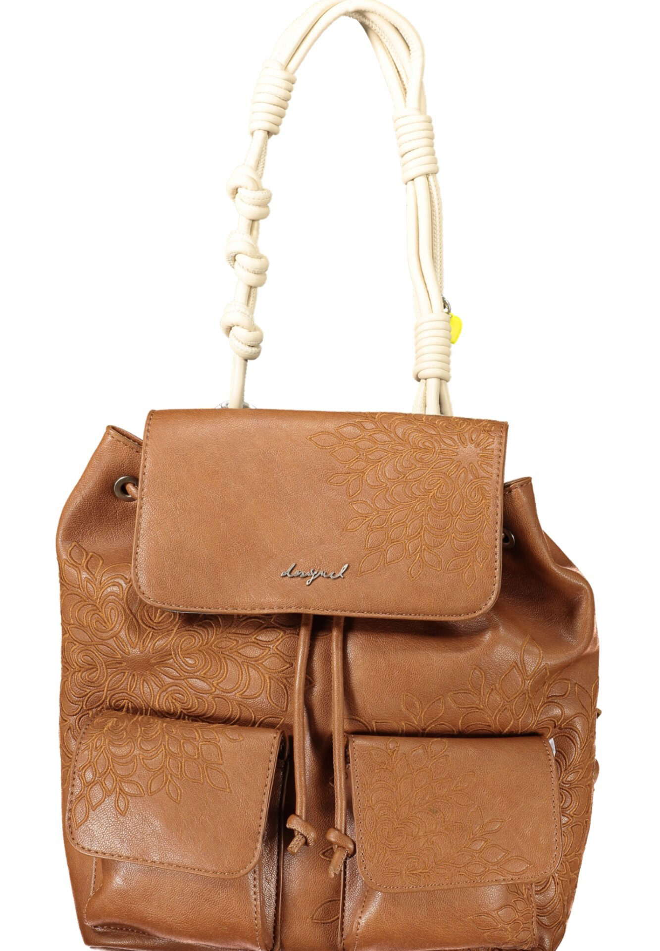 DESIGUAL WOMEN'S BROWN BACKPACK