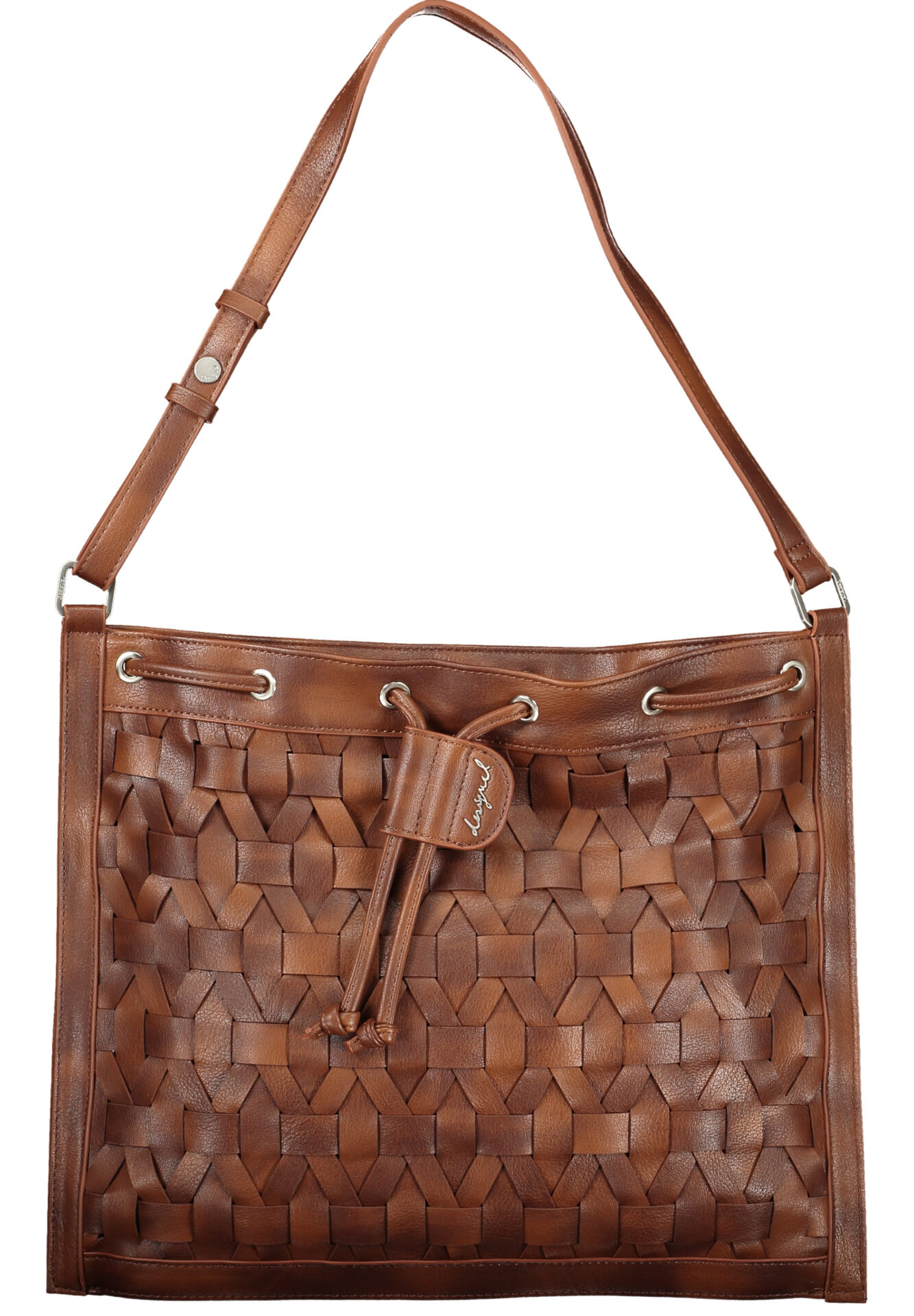 DESIGUAL WOMEN'S BROWN BACKPACK