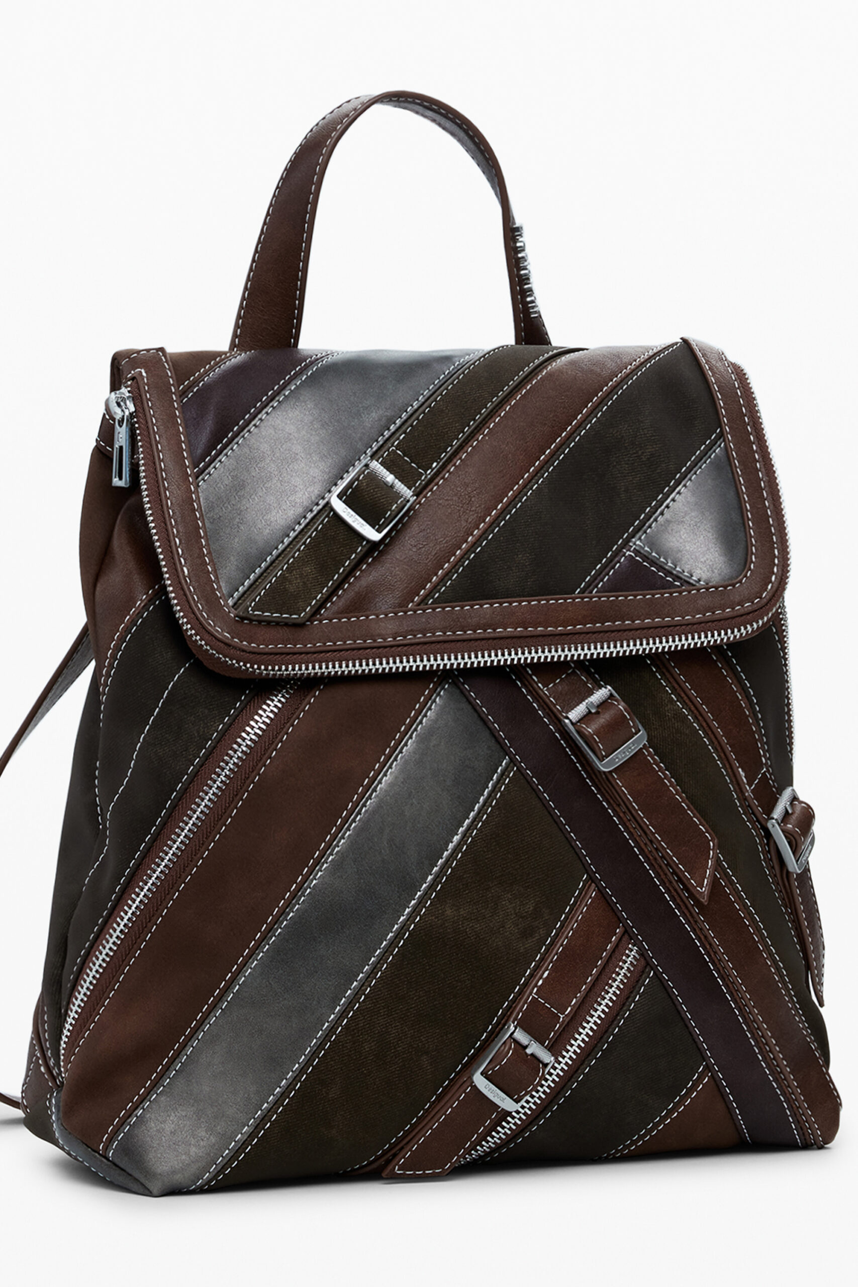 DESIGUAL WOMEN'S BROWN BACKPACK DESIGUAL WOMEN'S BROWN BACKPACK - Image 2