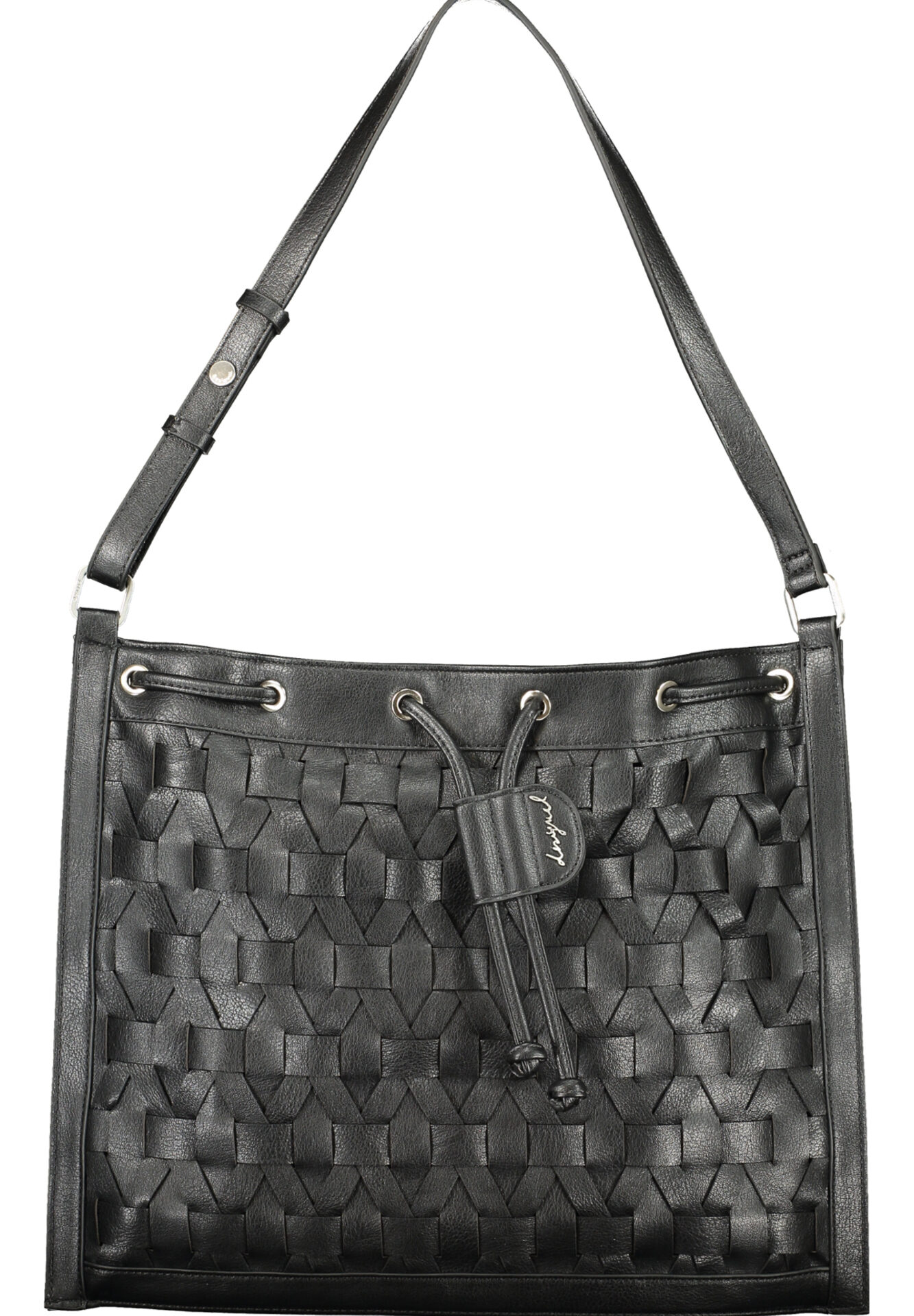 DESIGUAL WOMEN'S BLACK BACKPACK