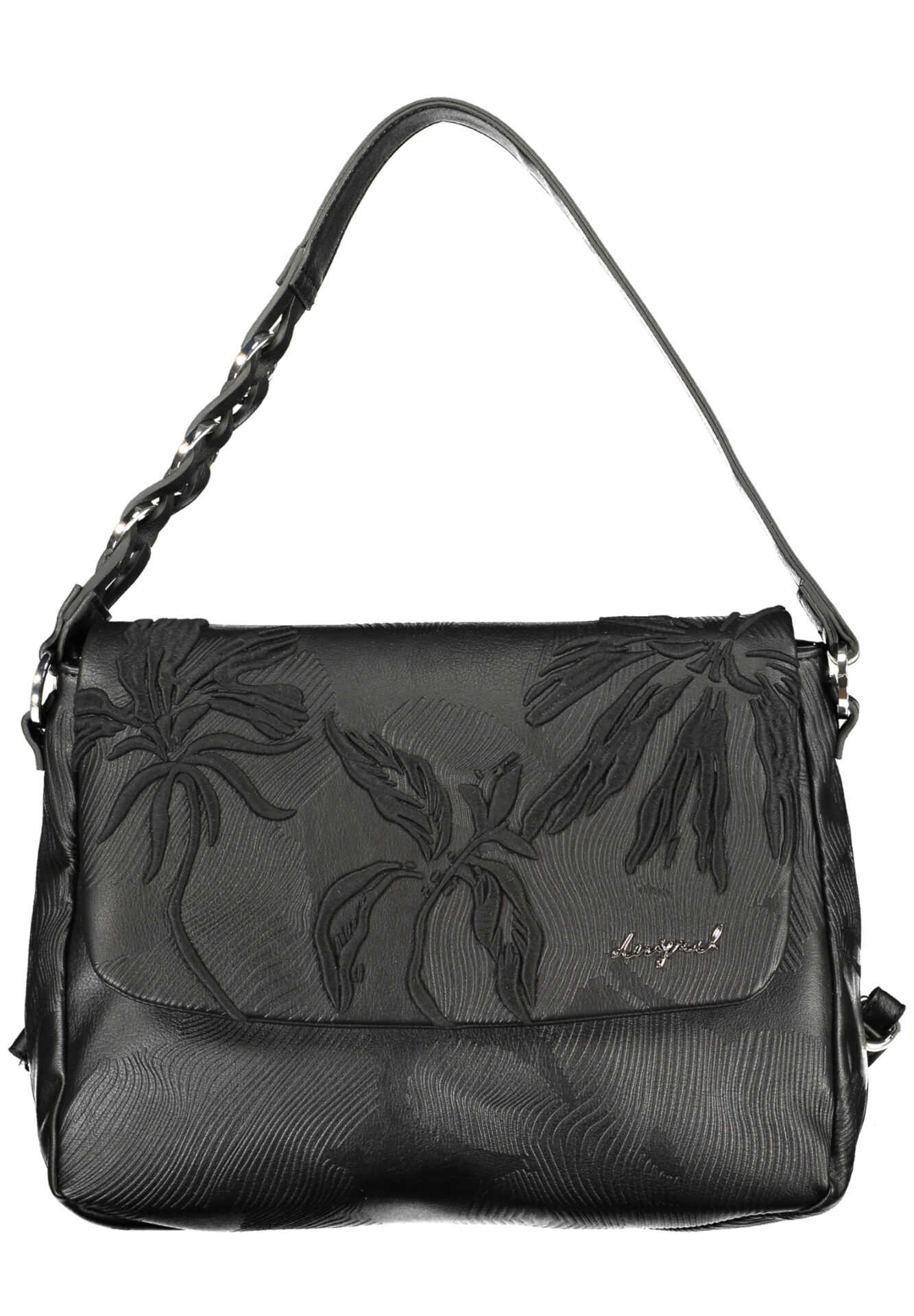 DESIGUAL WOMEN'S BLACK BACKPACK