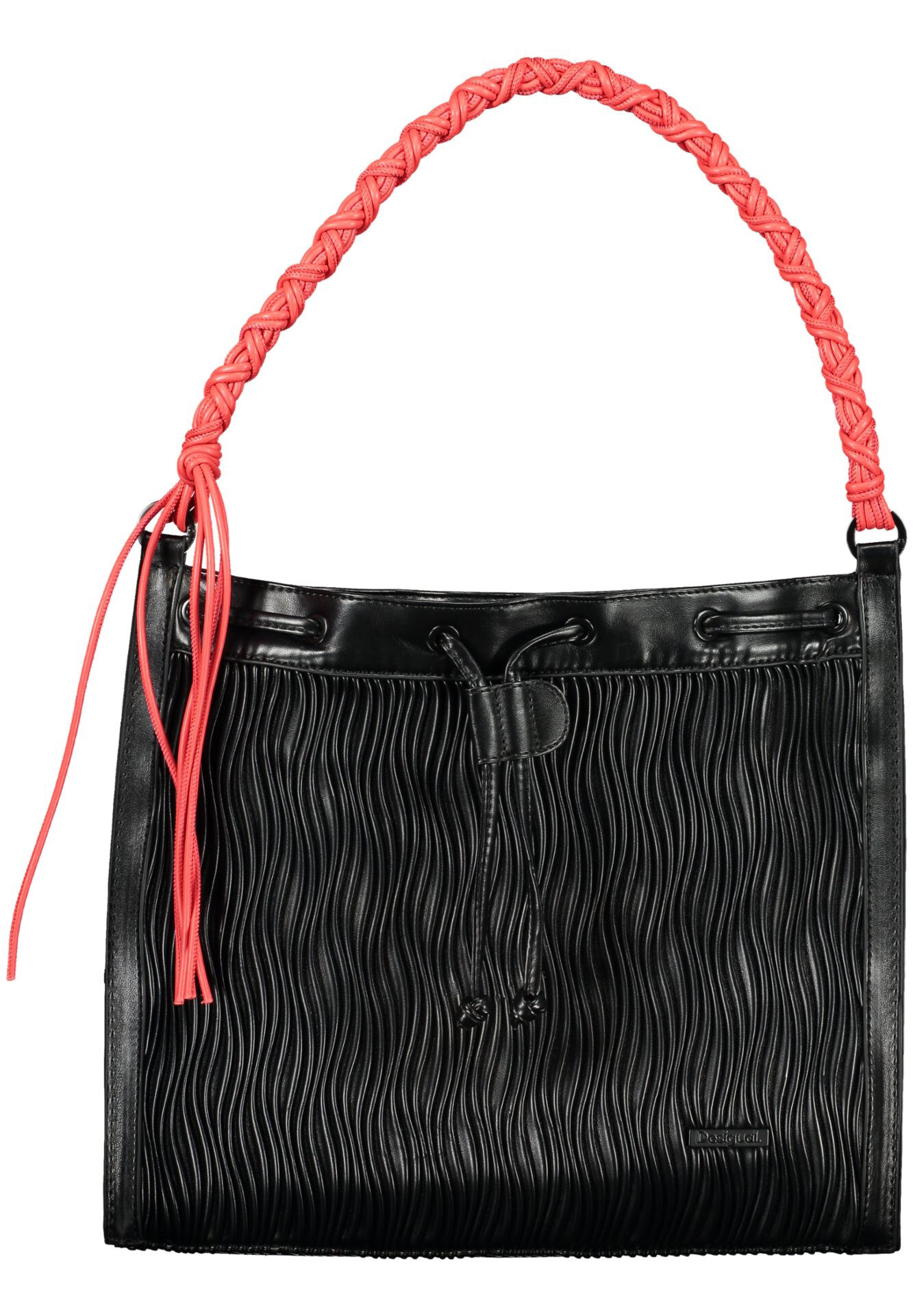 DESIGUAL WOMEN'S BLACK BACKPACK