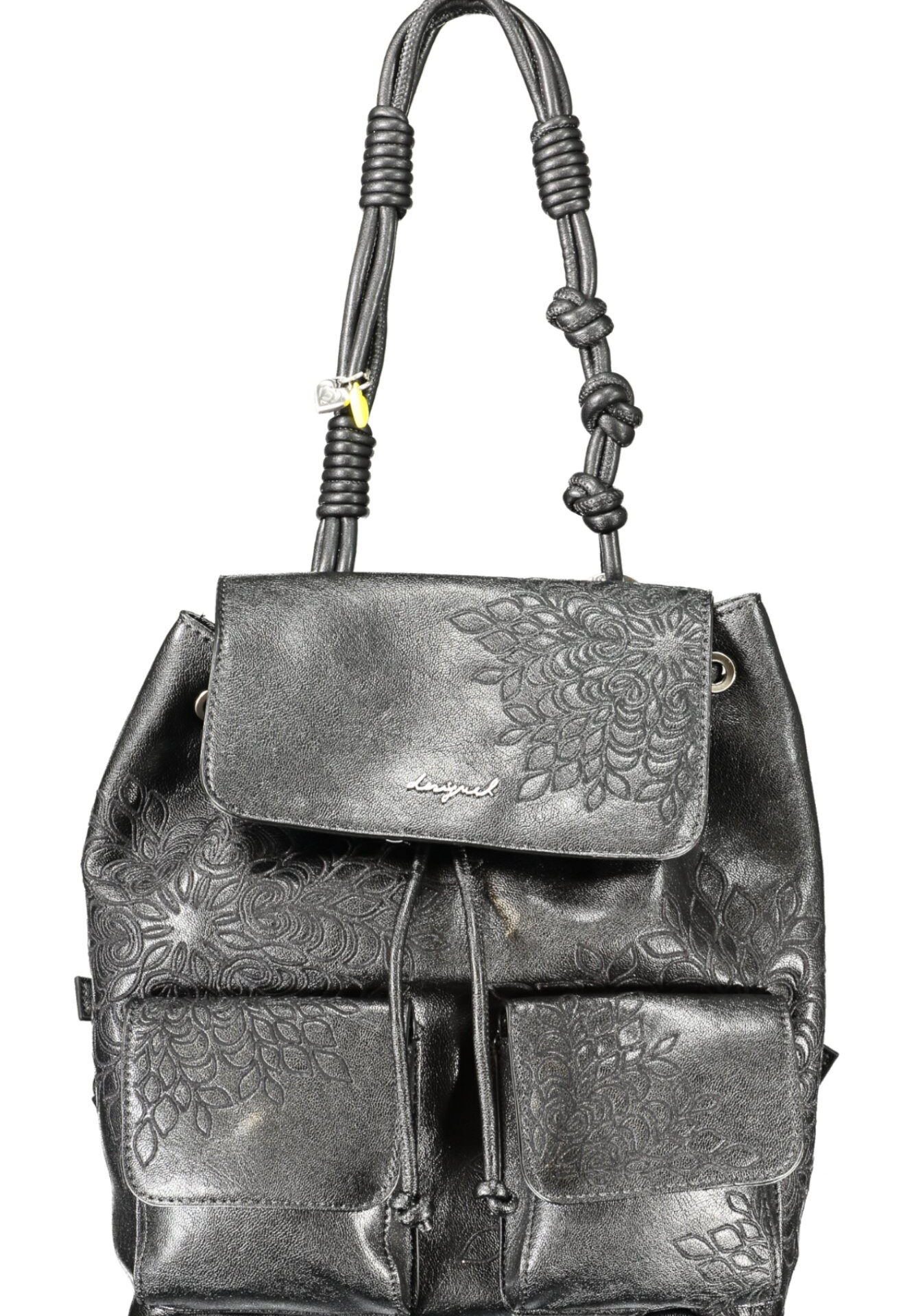 DESIGUAL WOMEN'S BLACK BACKPACK