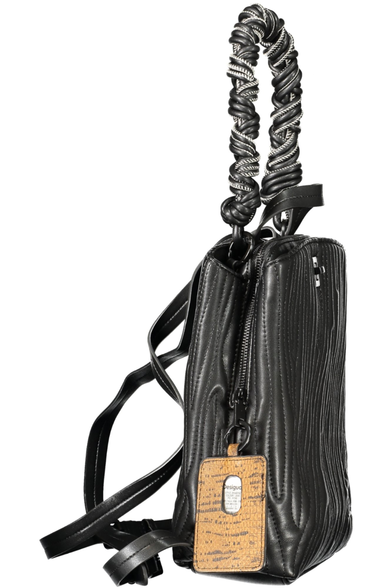 DESIGUAL WOMEN'S BLACK BACKPACK DESIGUAL WOMEN'S BLACK BACKPACK - Image 3