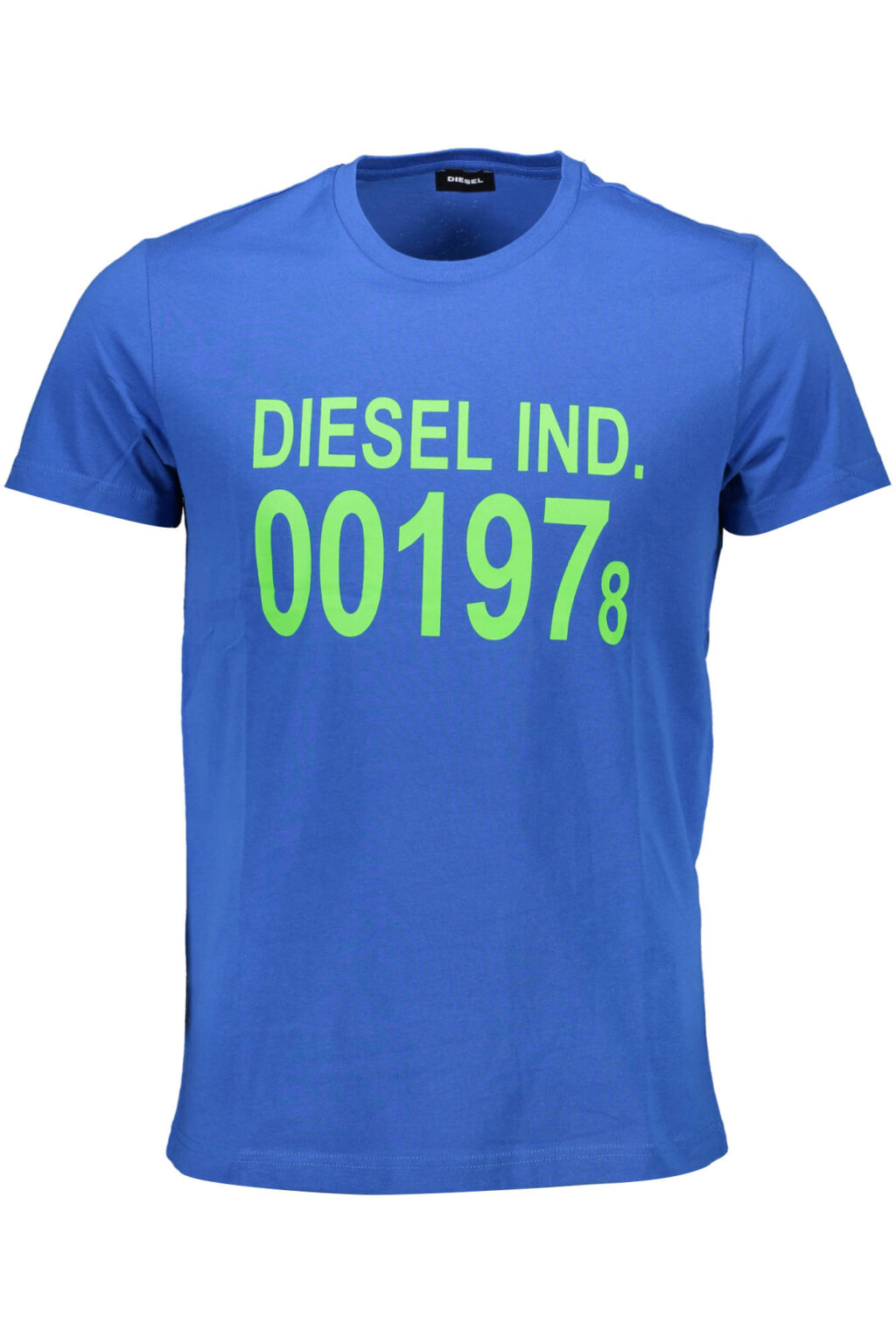 dieselt-shirtmanichecorteuomoblu_1 DIESEL mėlyni vyriški marškinėliai trumpomis rankovėmis