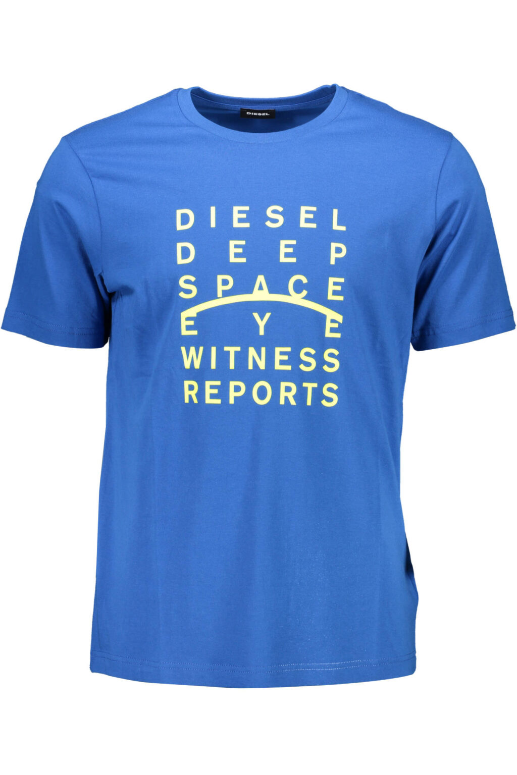 dieselt-shirtmanichecorteuomoblu_1 DIESEL mėlyni vyriški marškinėliai trumpomis rankovėmis