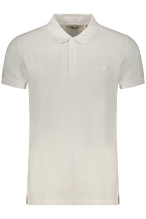 ELLESSE MEN'S SHORT-SLEEVE POLO SHIRT WHITE