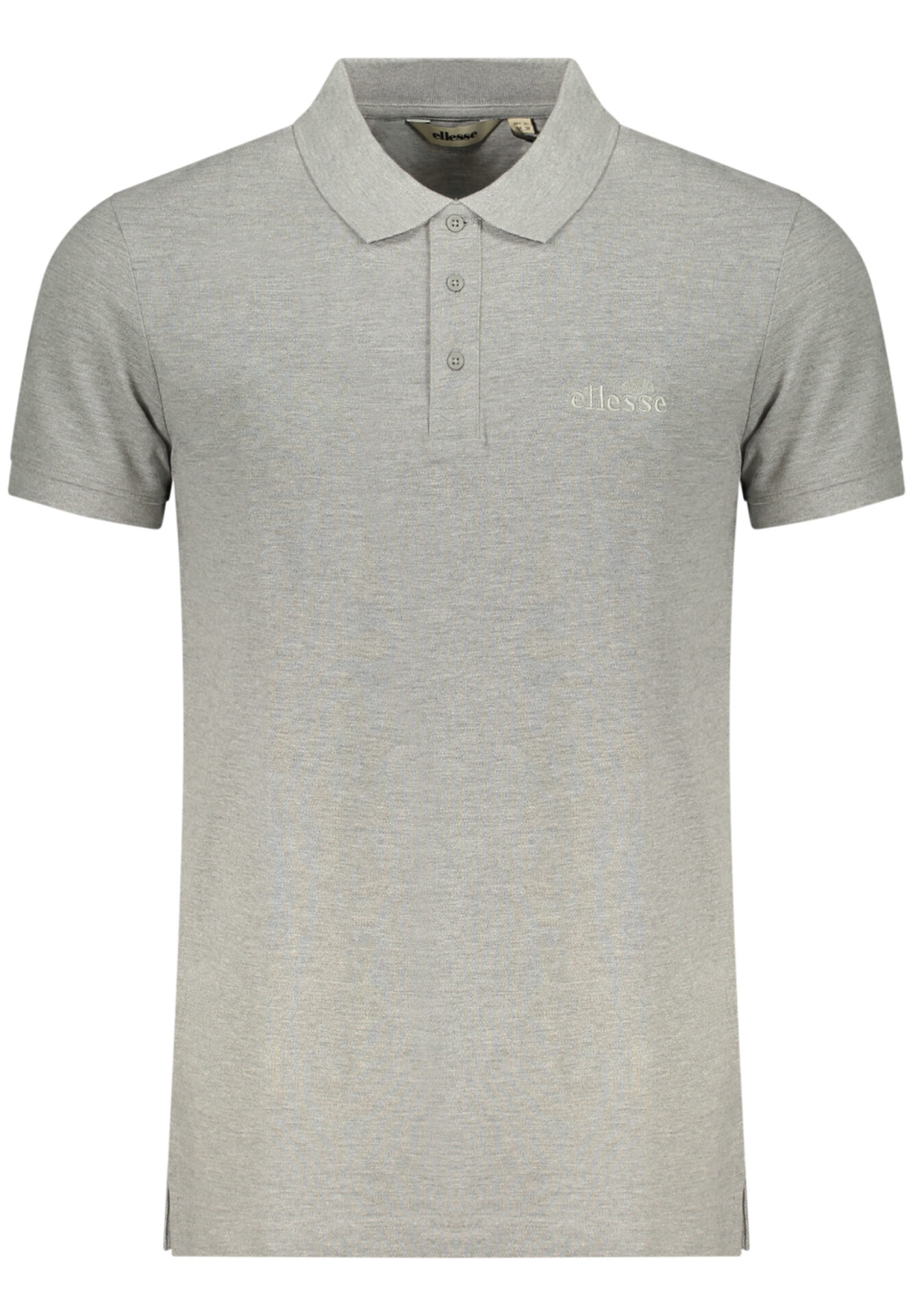 ELLESSE MEN'S SHORT-SLEEVE POLO SHIRT, GREY