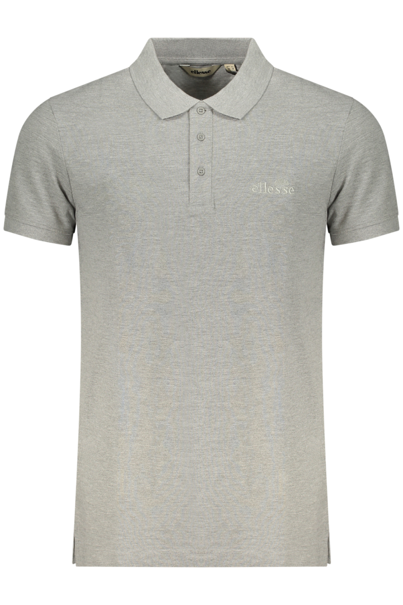 ELLESSE MEN'S SHORT-SLEEVE POLO SHIRT, GREY ELLESSE MEN'S SHORT-SLEEVE POLO SHIRT, GREY
