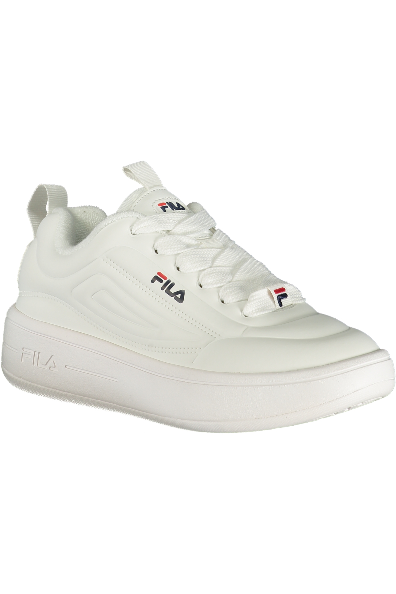 FILA WOMEN'S WHITE SPORTS SHOES FILA WOMEN'S WHITE SPORTS SHOES - Image 2