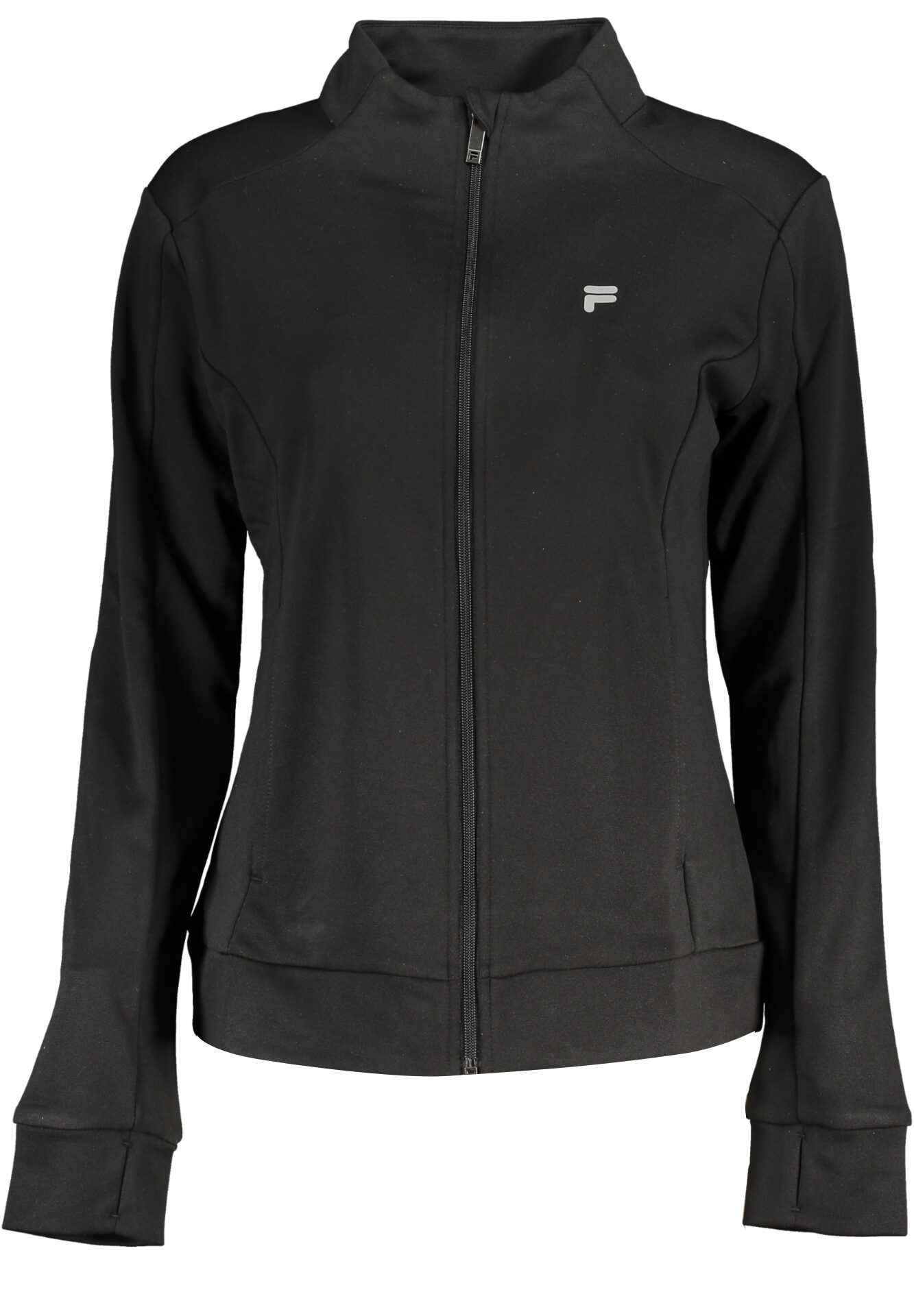 FILA WOMEN'S BLACK ZIP SWEATSHIRT