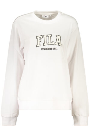 FILA WOMEN'S WHITE ZIP-UP SWEATSHIRT