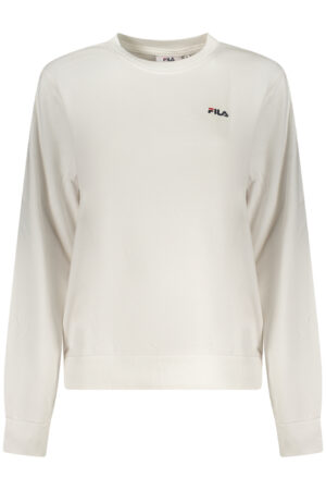 FILA WOMEN'S WHITE ZIP-UP SWEATSHIRT