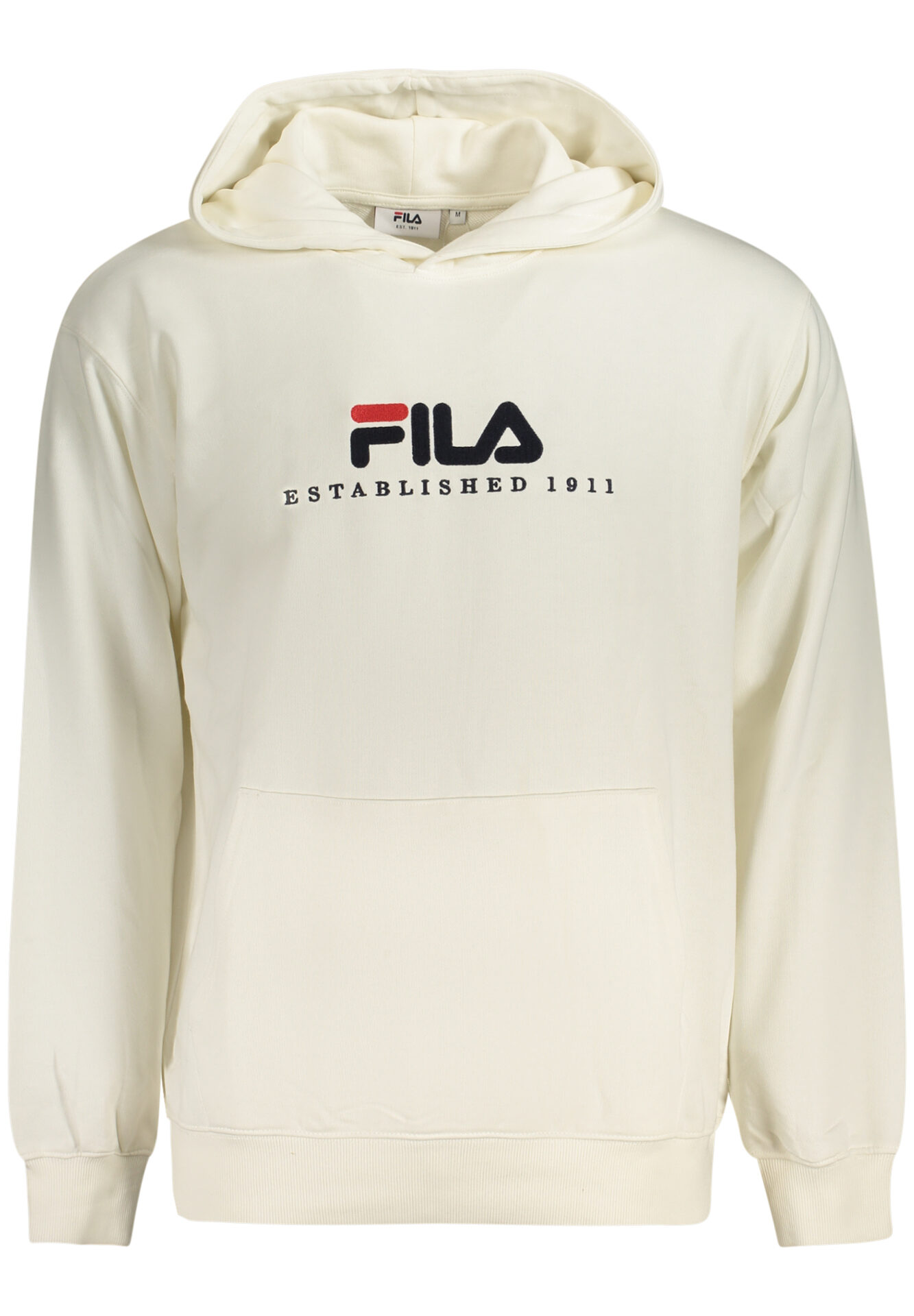 FILA MEN'S WHITE ZIP-UP SWEATSHIRT