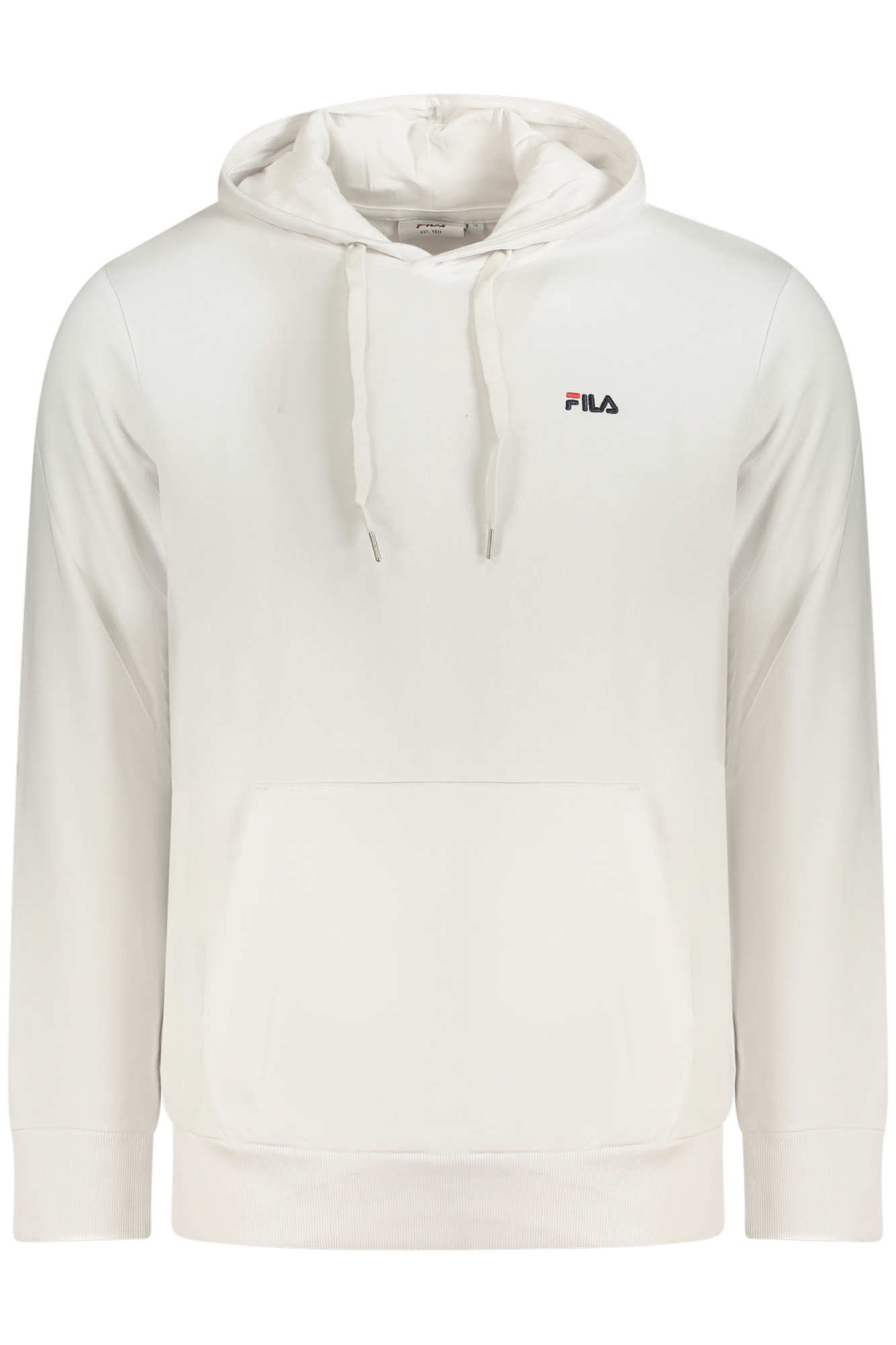 FILA MEN'S WHITE ZIP-UP SWEATSHIRT FILA MEN'S WHITE ZIP-UP SWEATSHIRT