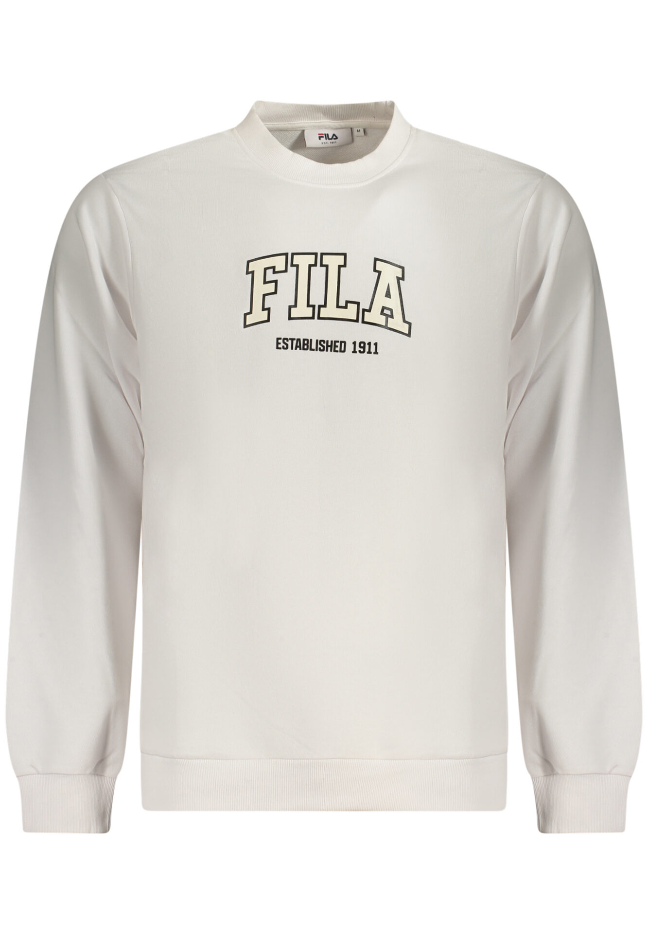 FILA MEN'S WHITE ZIP-UP SWEATSHIRT